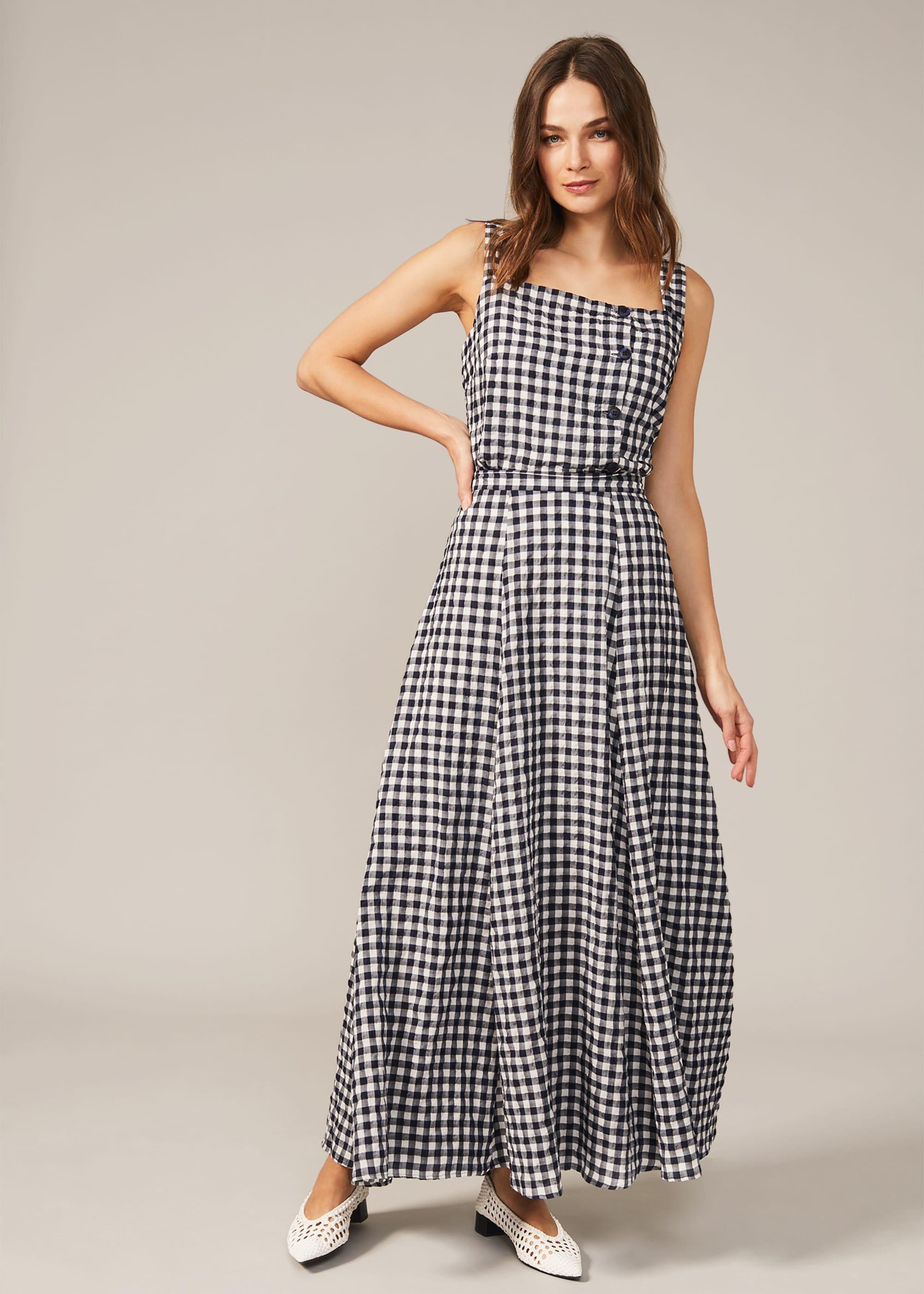 Gingham Frill Skirt