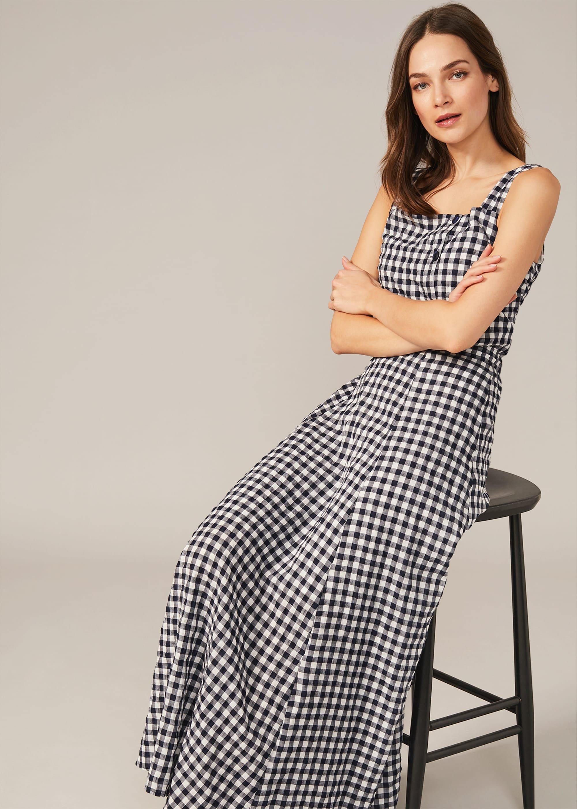 Gingham Frill Skirt