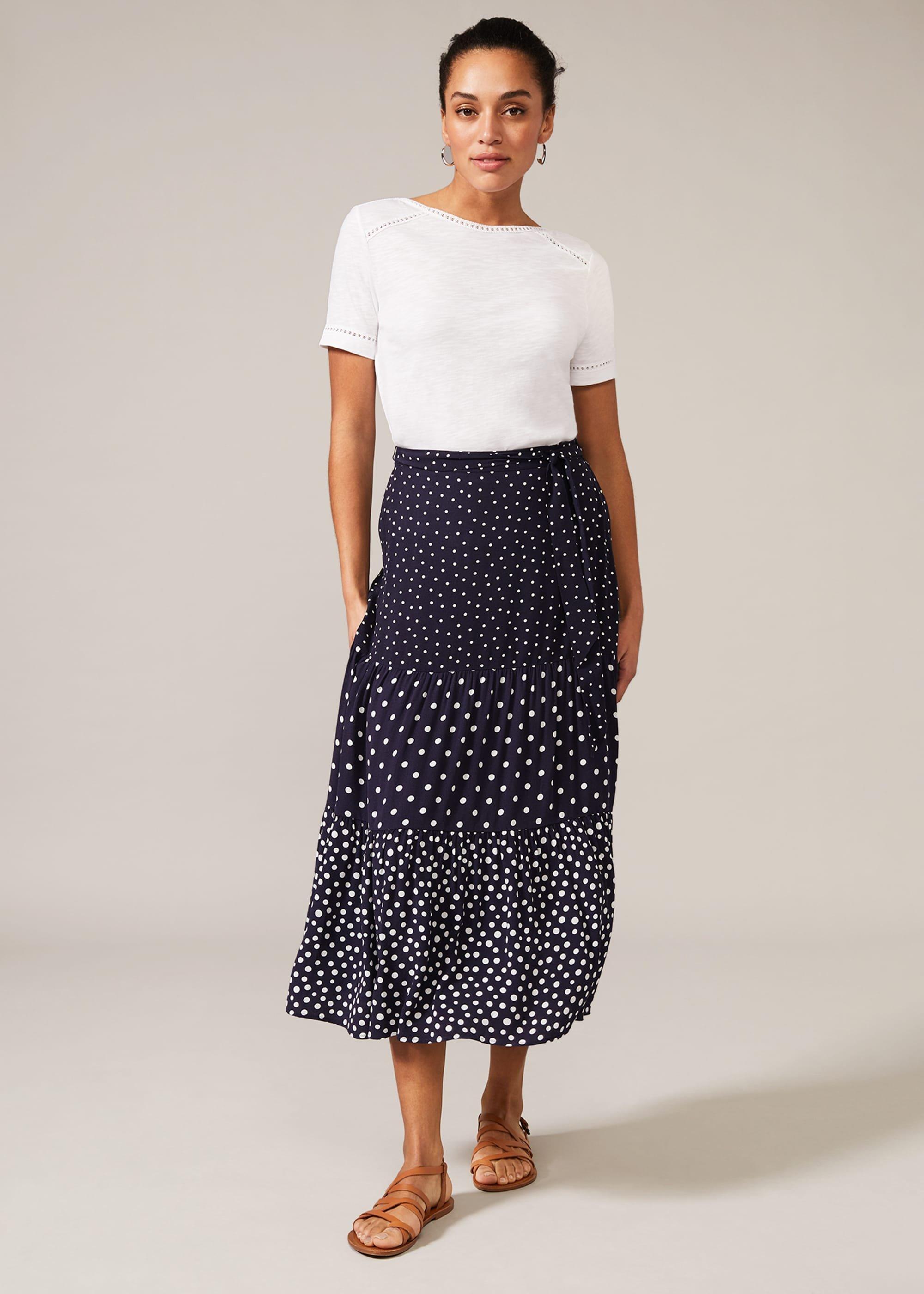 Spot Gypsy Midi Skirt