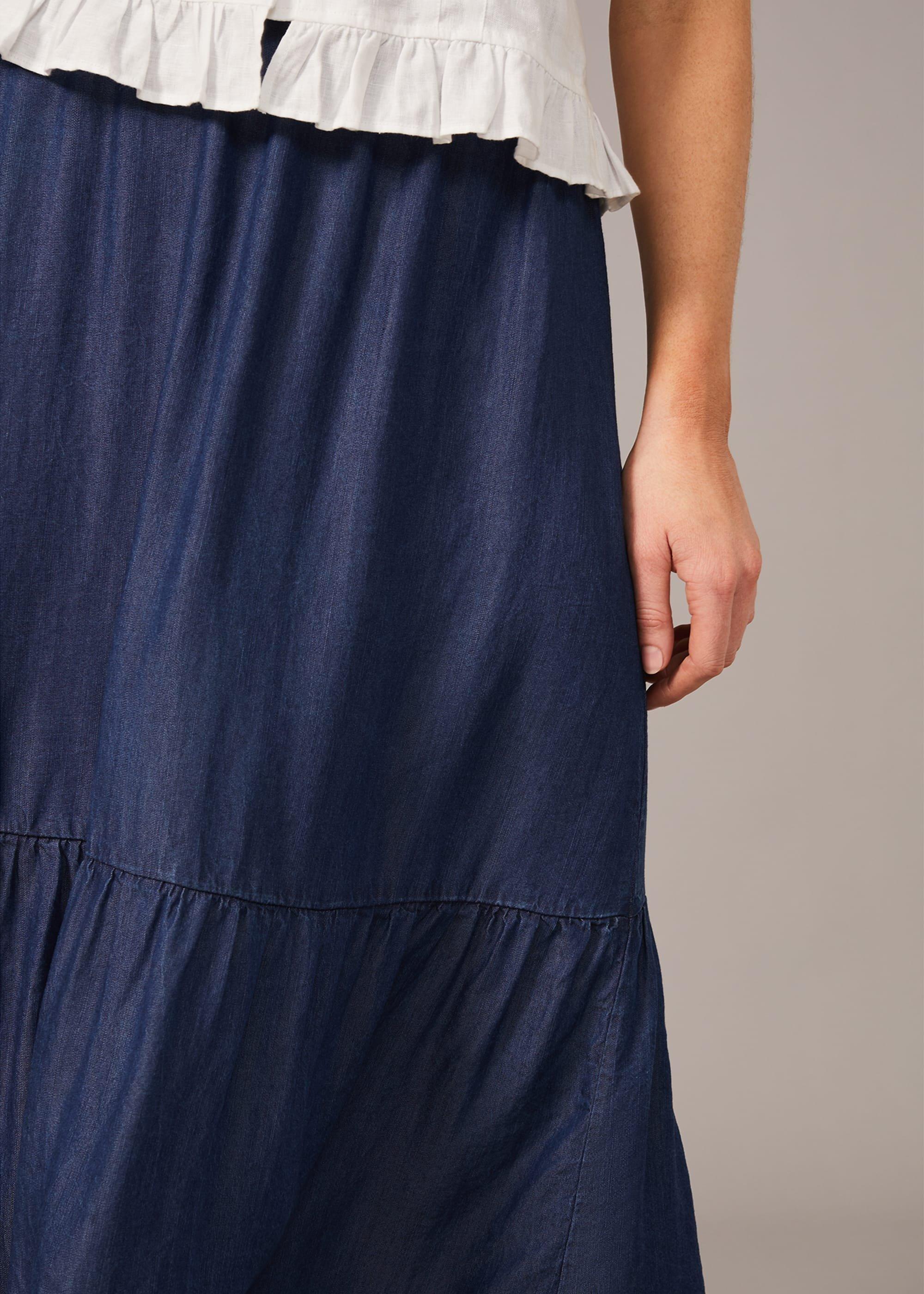 Janey Chambray Skirt