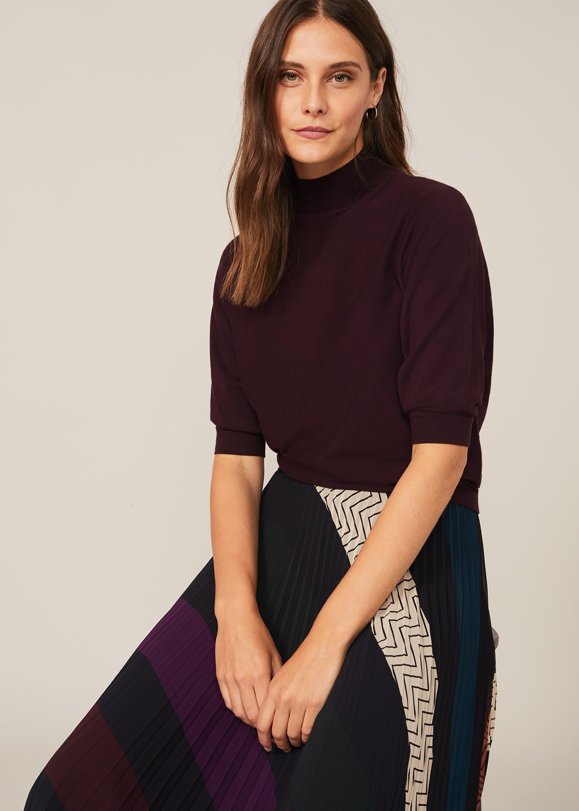 Emilia Geometric Print Skirt