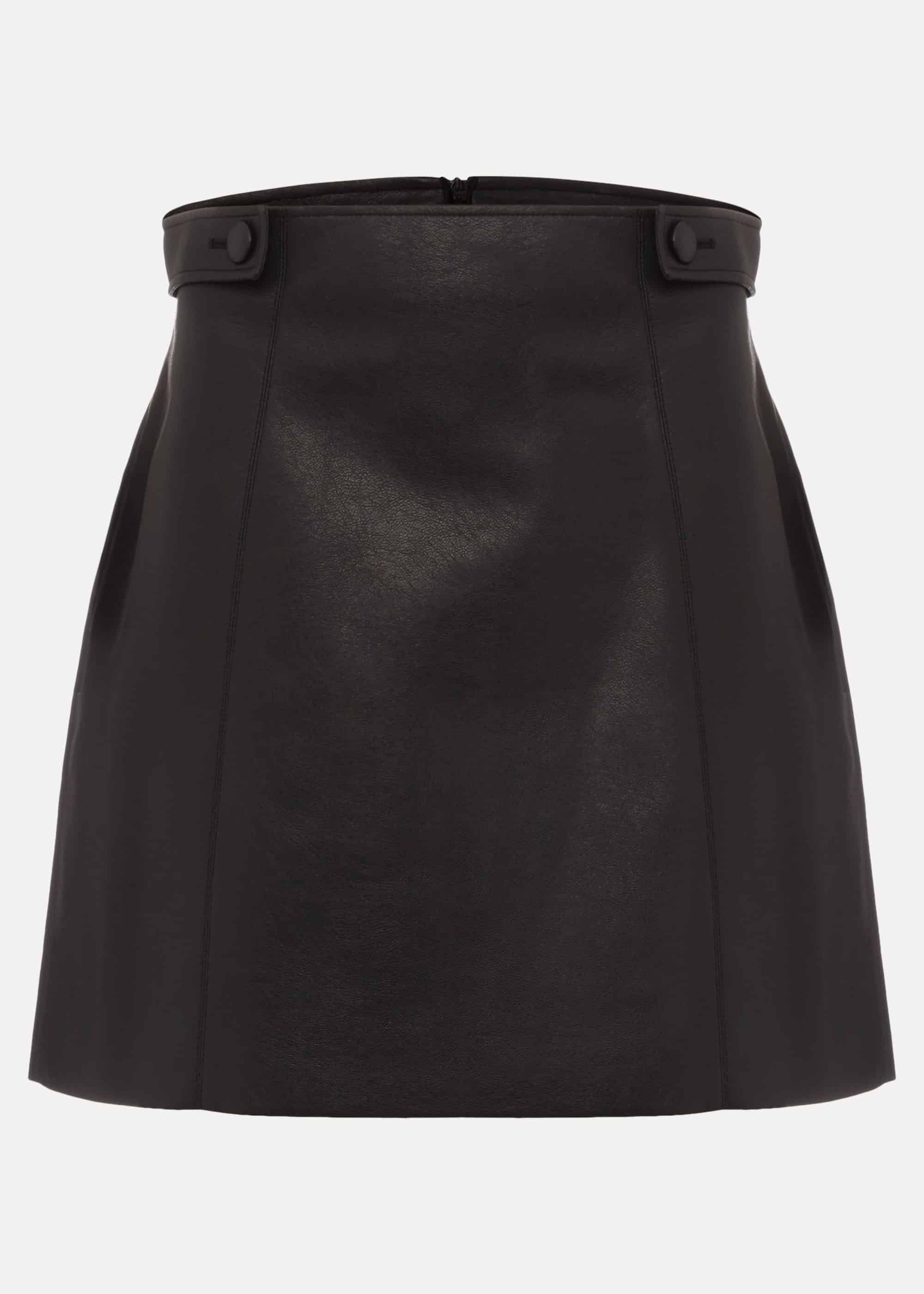 Nadine Faux Leather Skirt