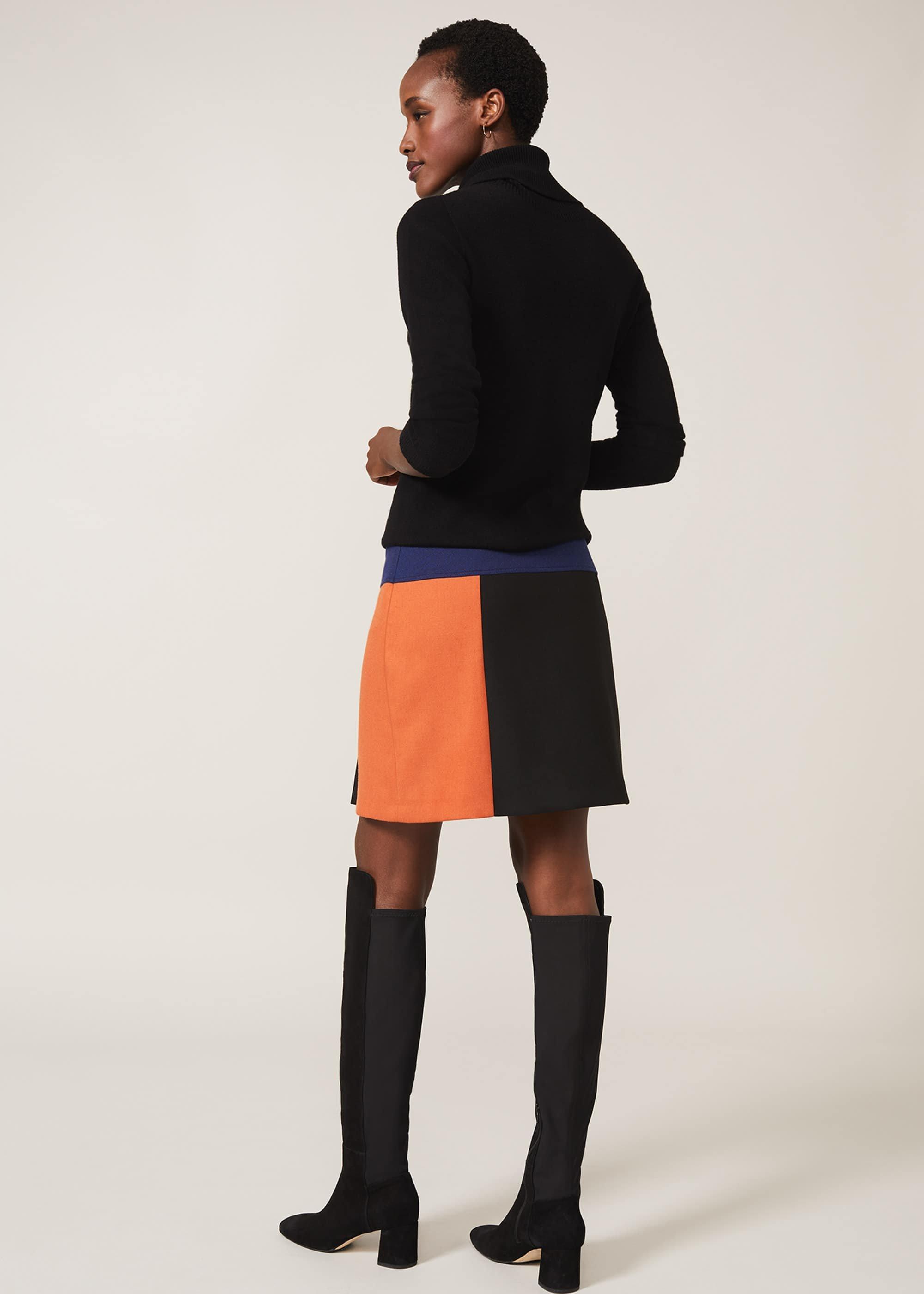 Evane Colourblock Skirt