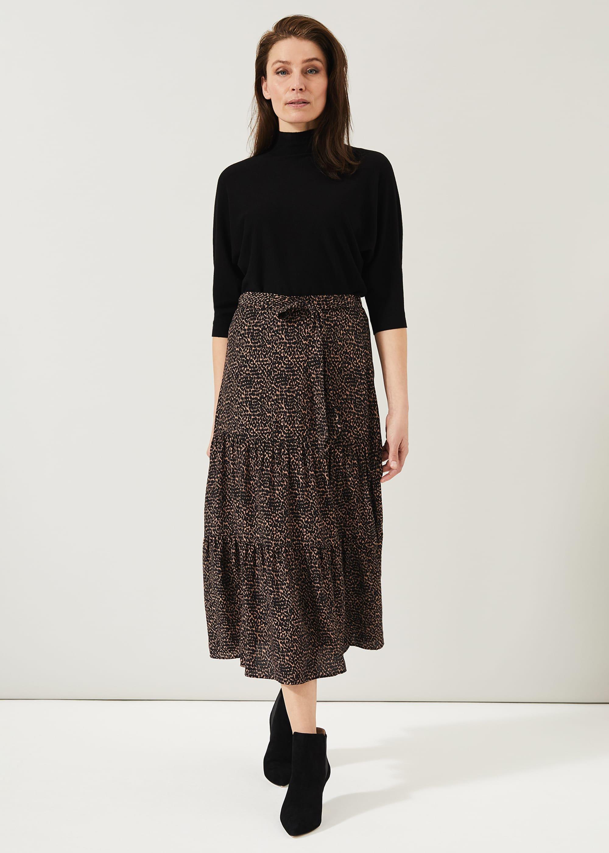 Penele Print Maxi Skirt