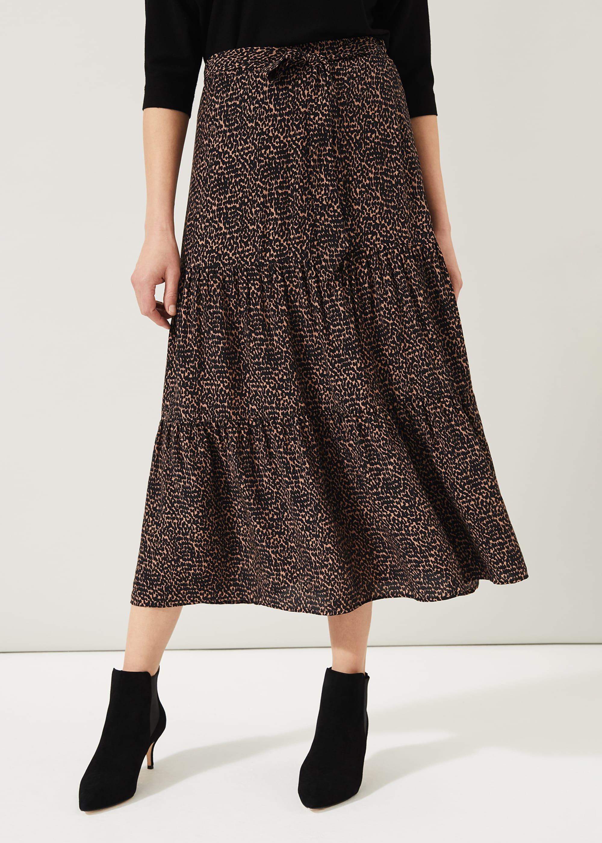 Penele Print Maxi Skirt