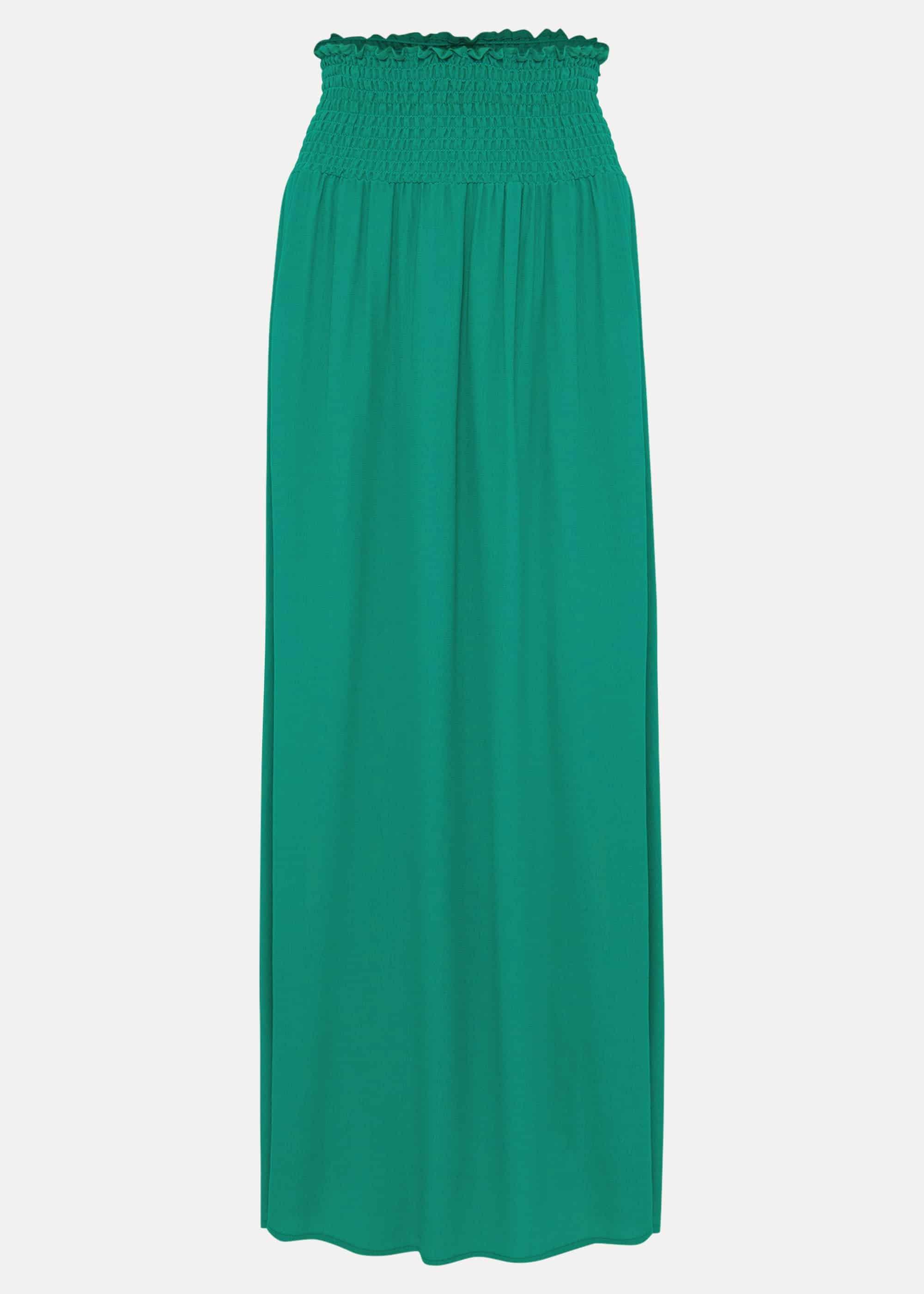 Grace Shirred Maxi Skirt