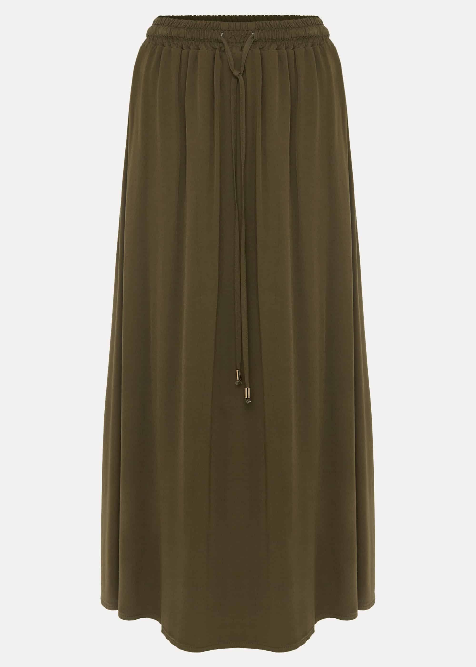 Kyra Drawstring Maxi Skirt