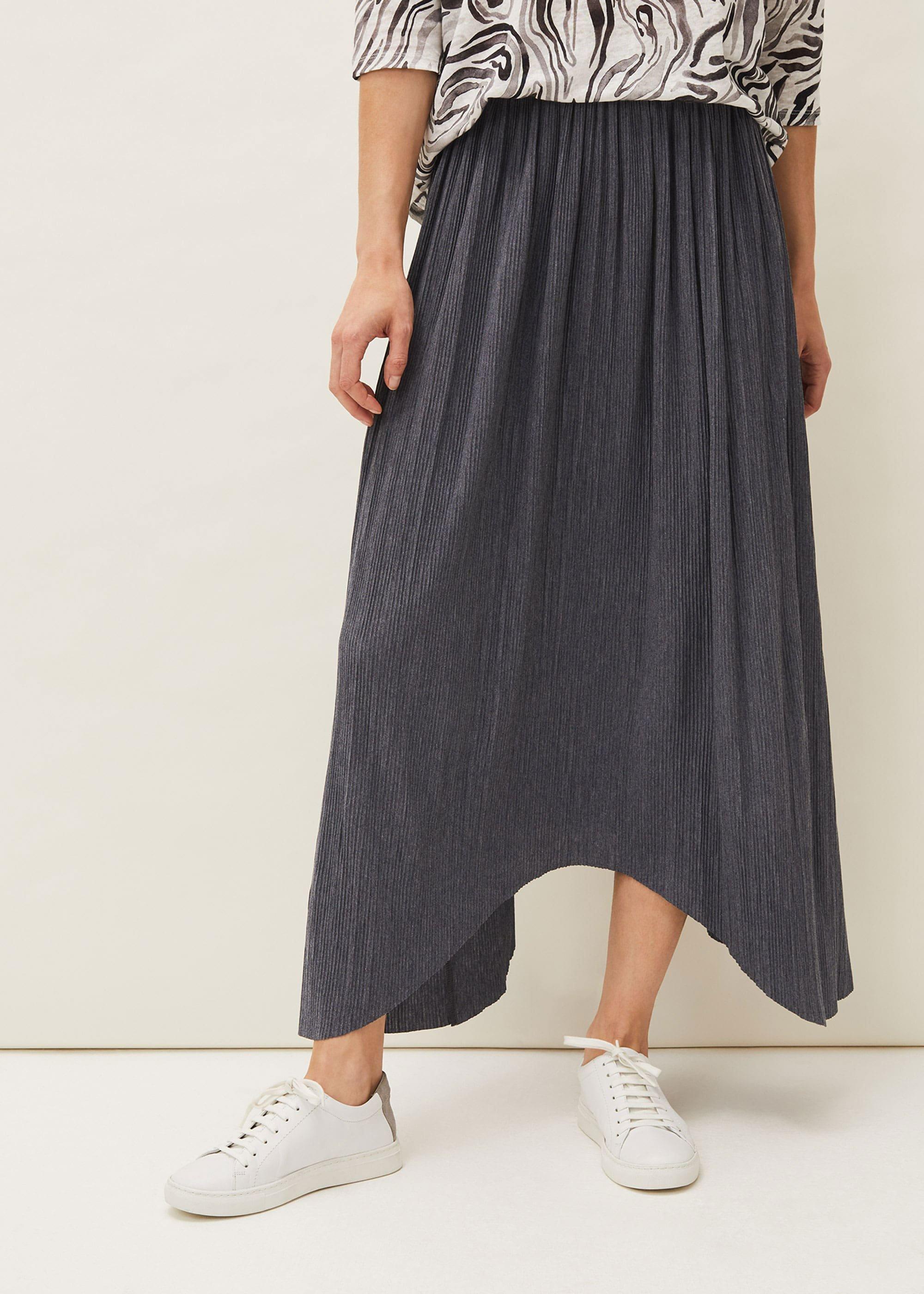 Roselle Plisse Maxi Skirt