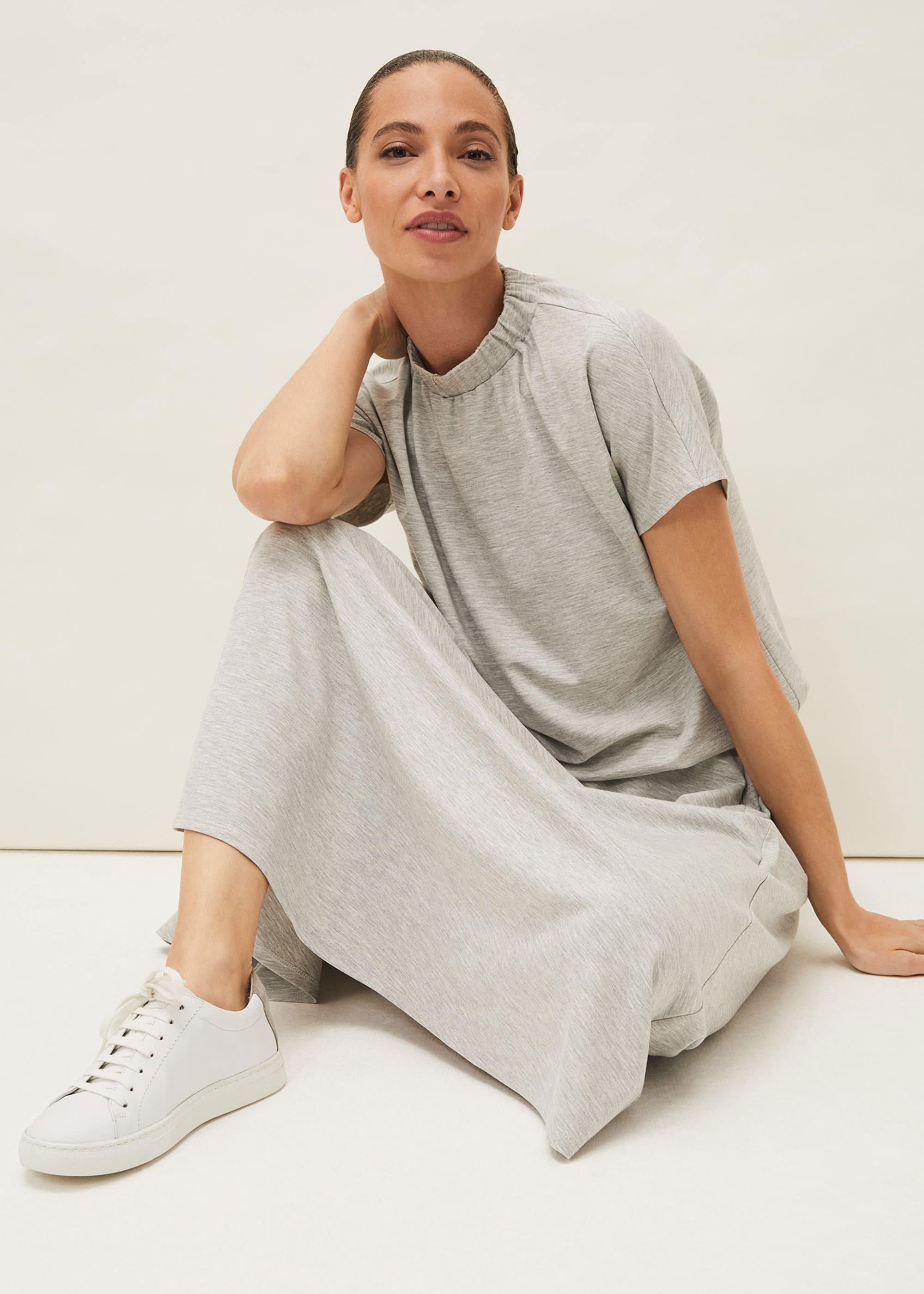 Cliona A-Line Jersey Skirt