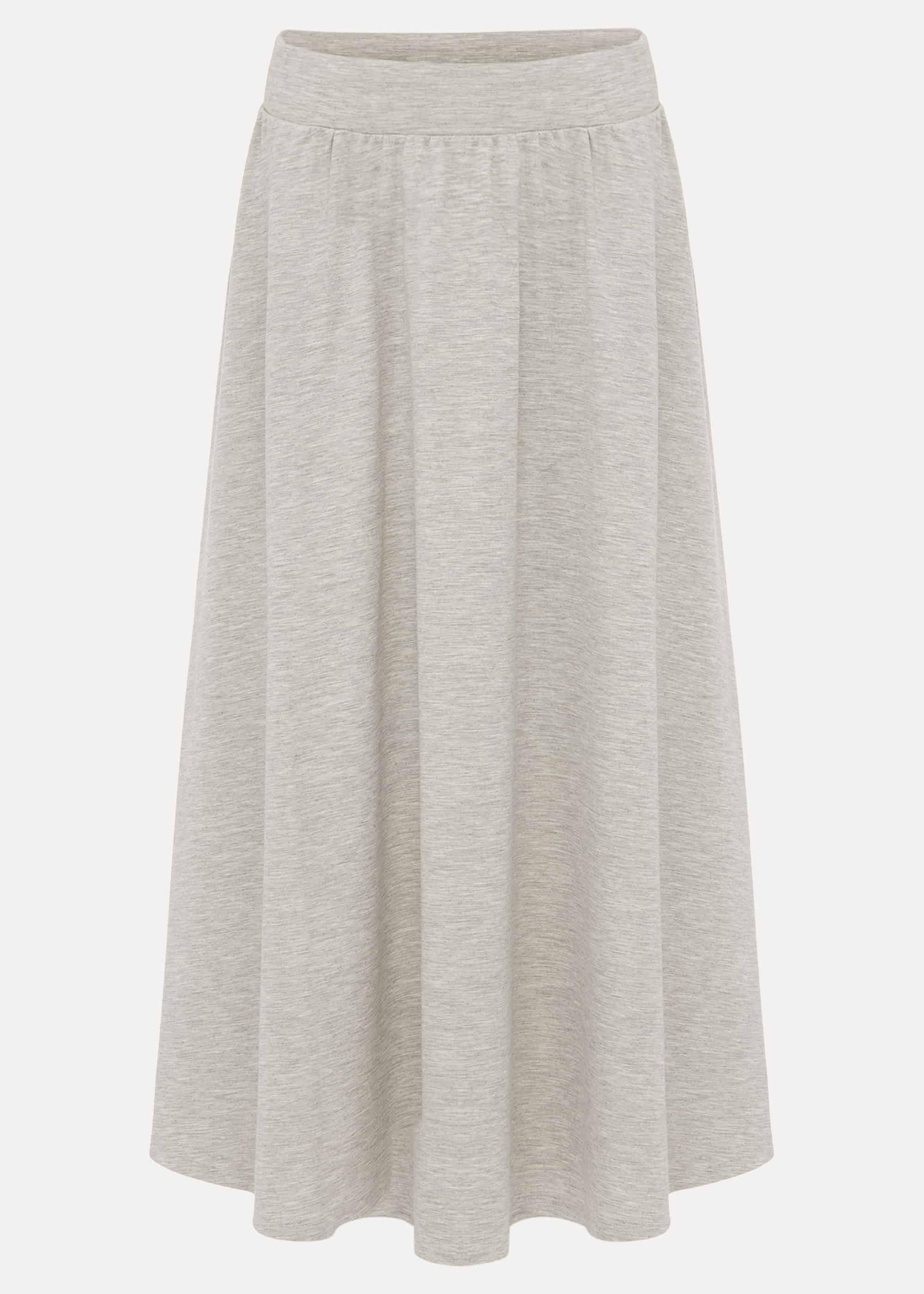 Cliona A-Line Jersey Skirt