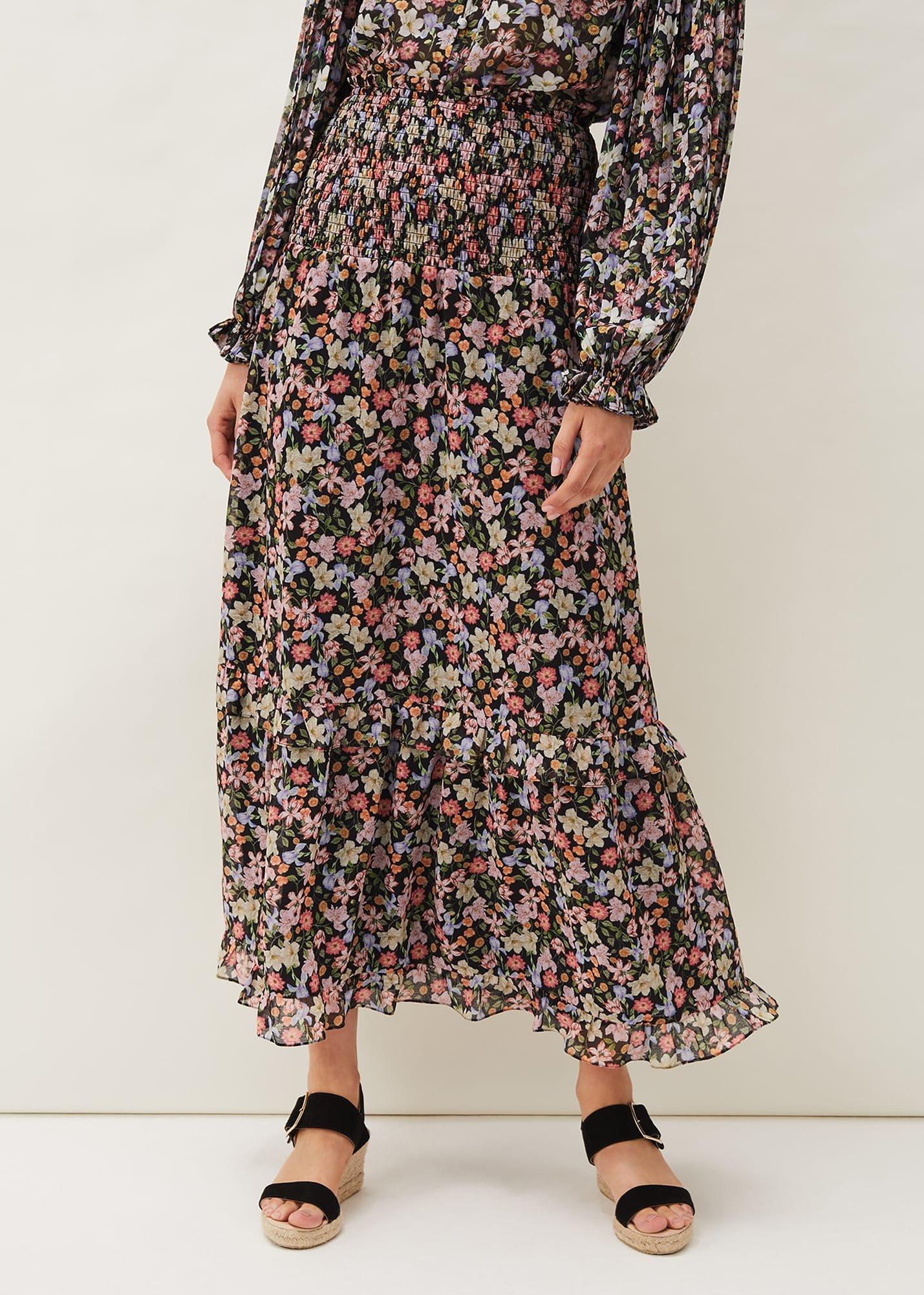 Sadie Floral Maxi Skirt