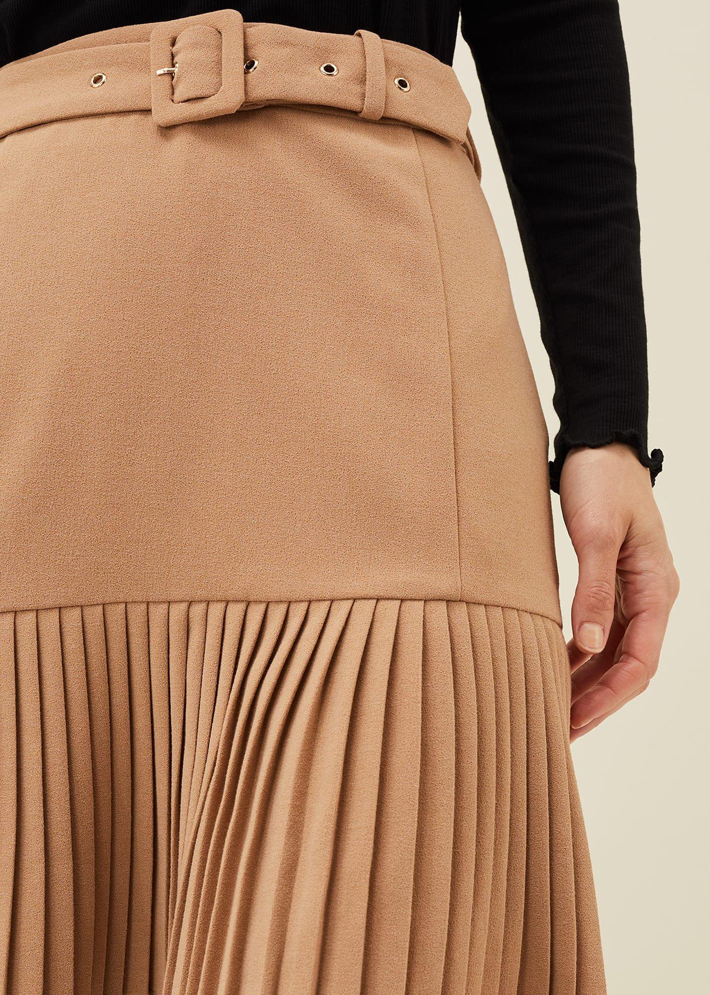 Annabel Pleated Mini Skirt