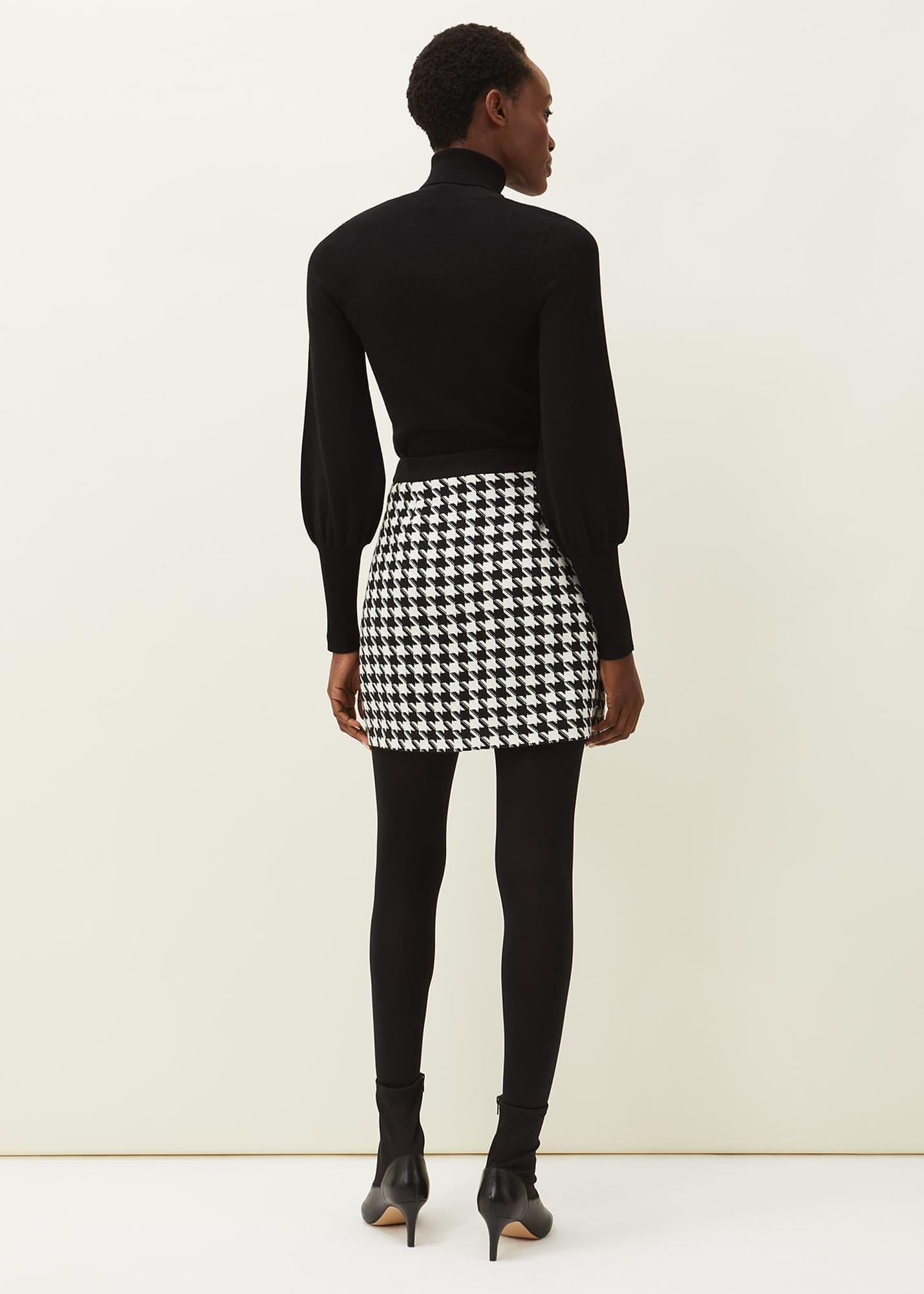 Alicia Dogtooth Skirt