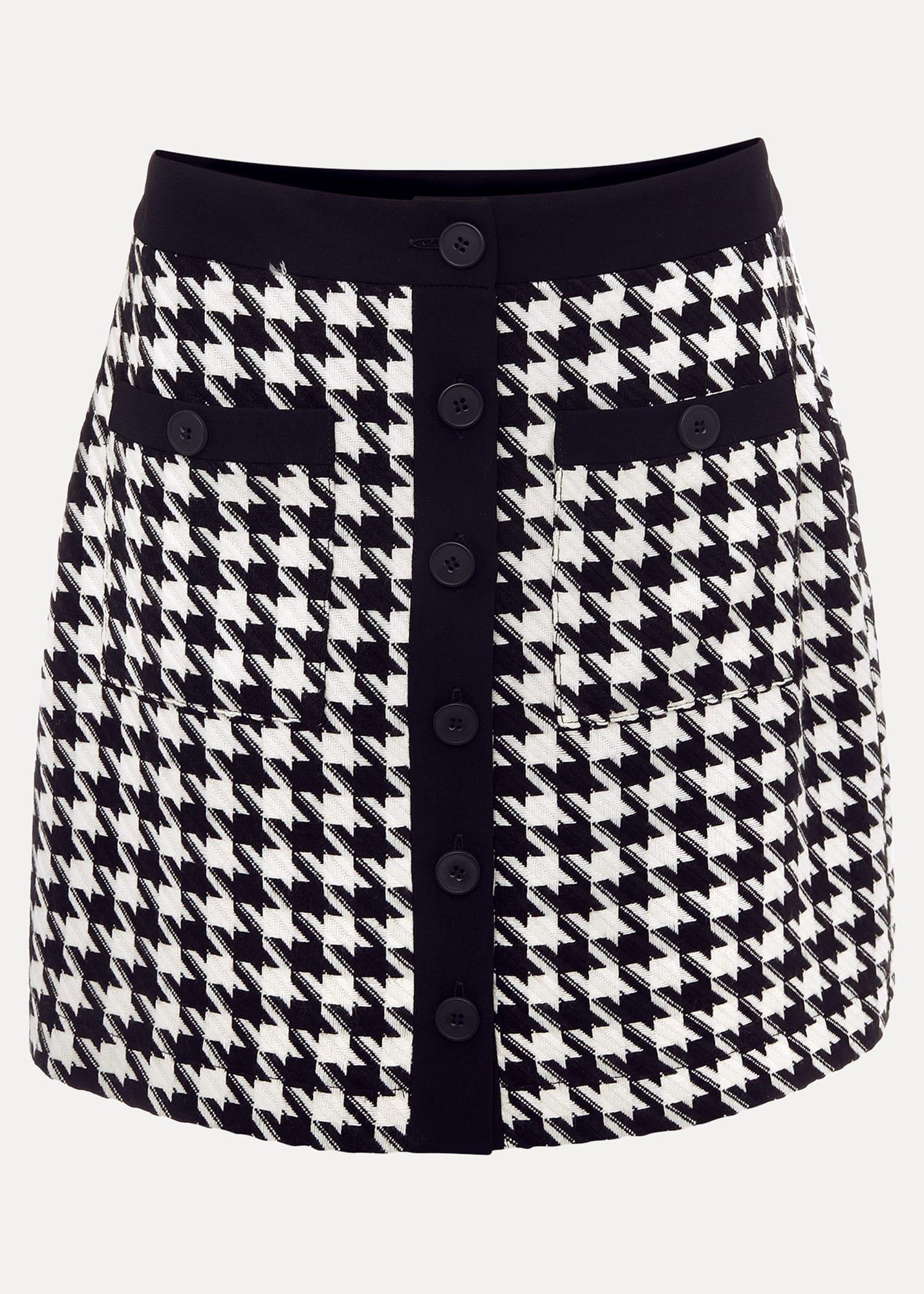 Alicia Dogtooth Skirt
