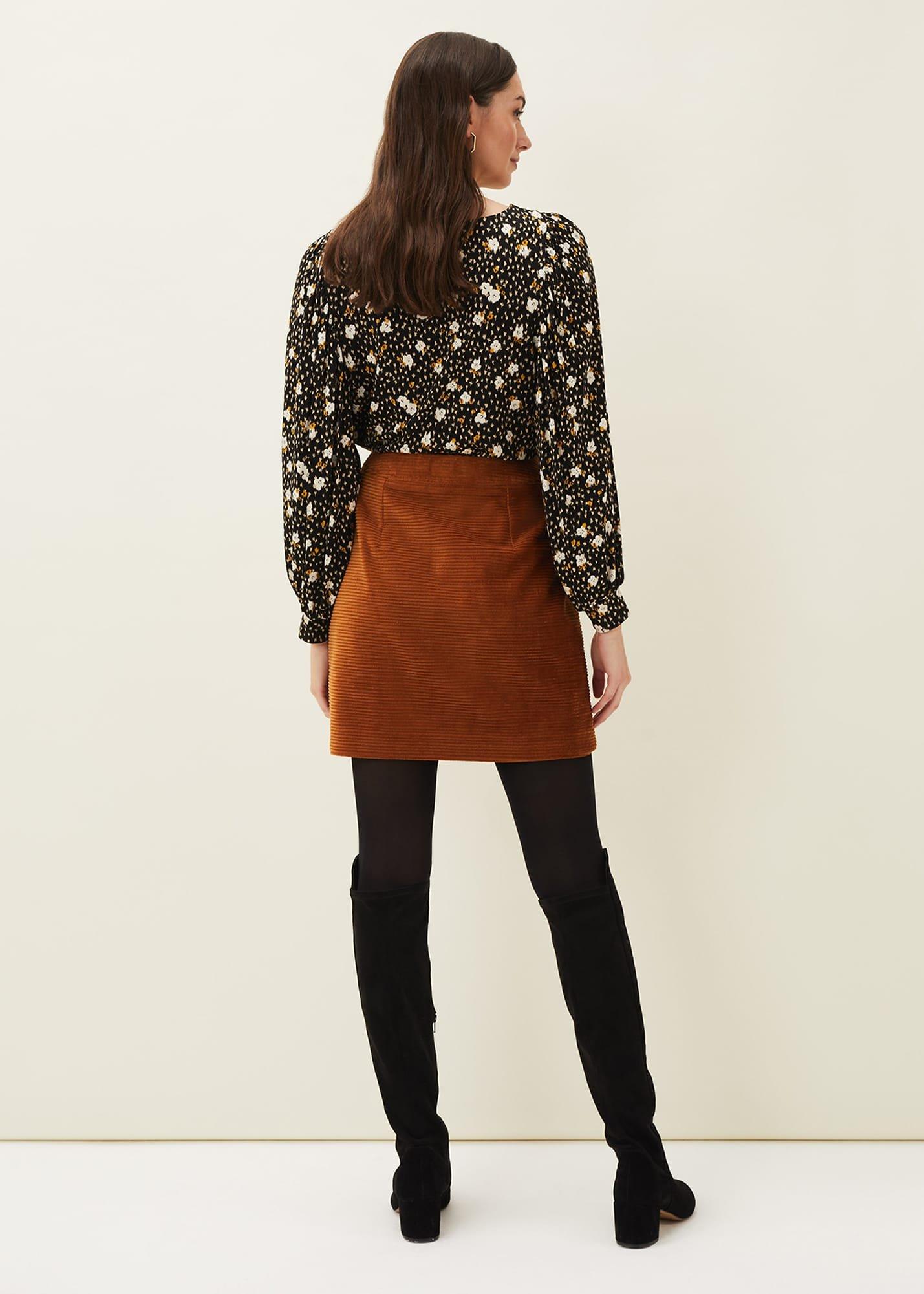 Kennedy Corduroy Mini Skirt