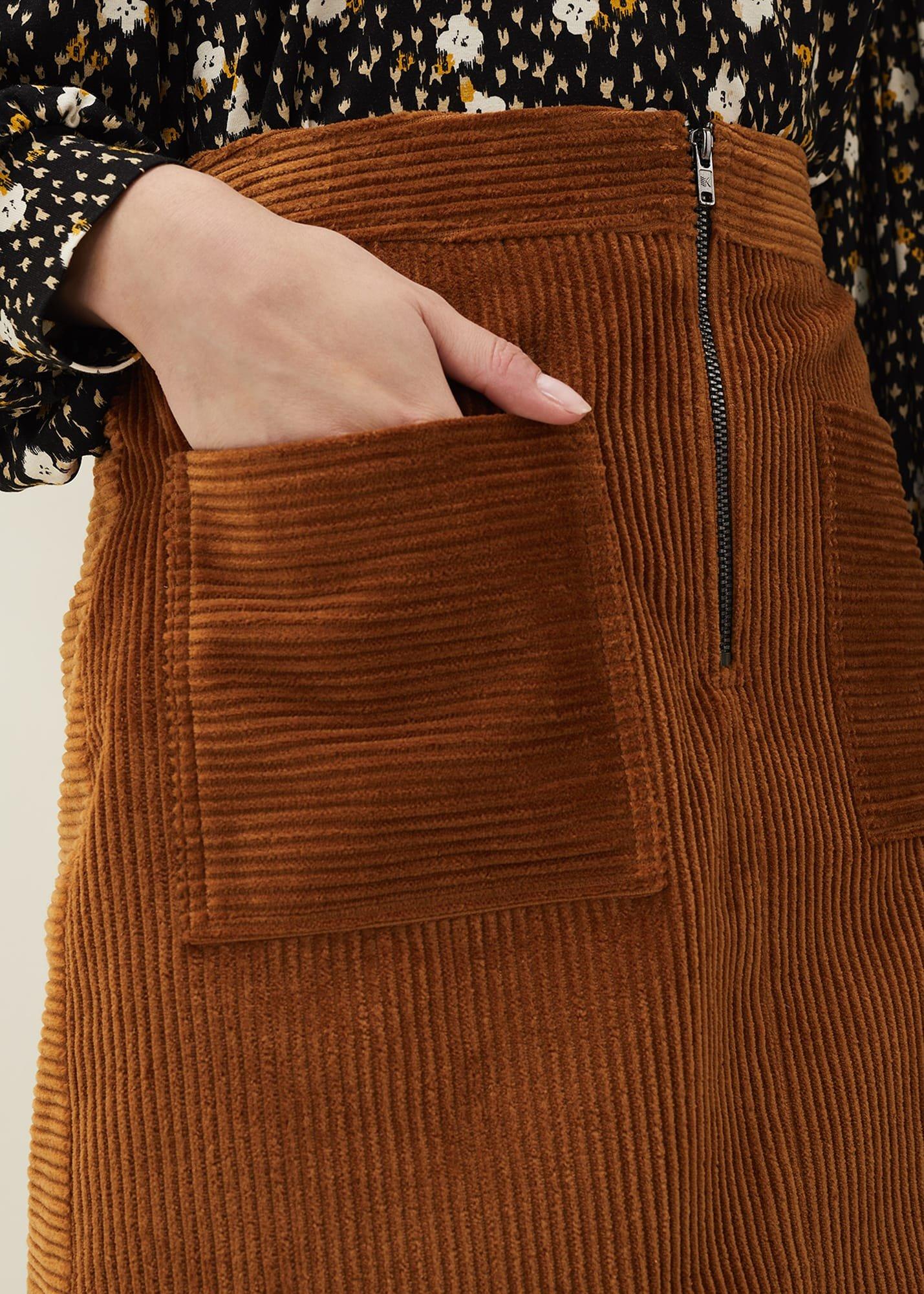 Kennedy Corduroy Mini Skirt