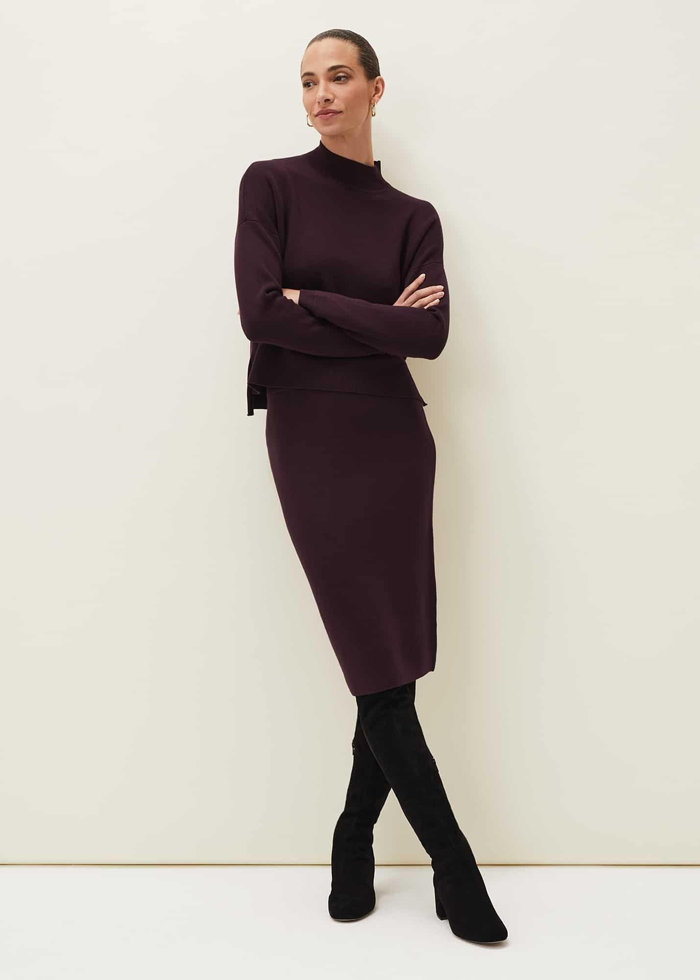 Laurea Knitted Co-Ord Skirt