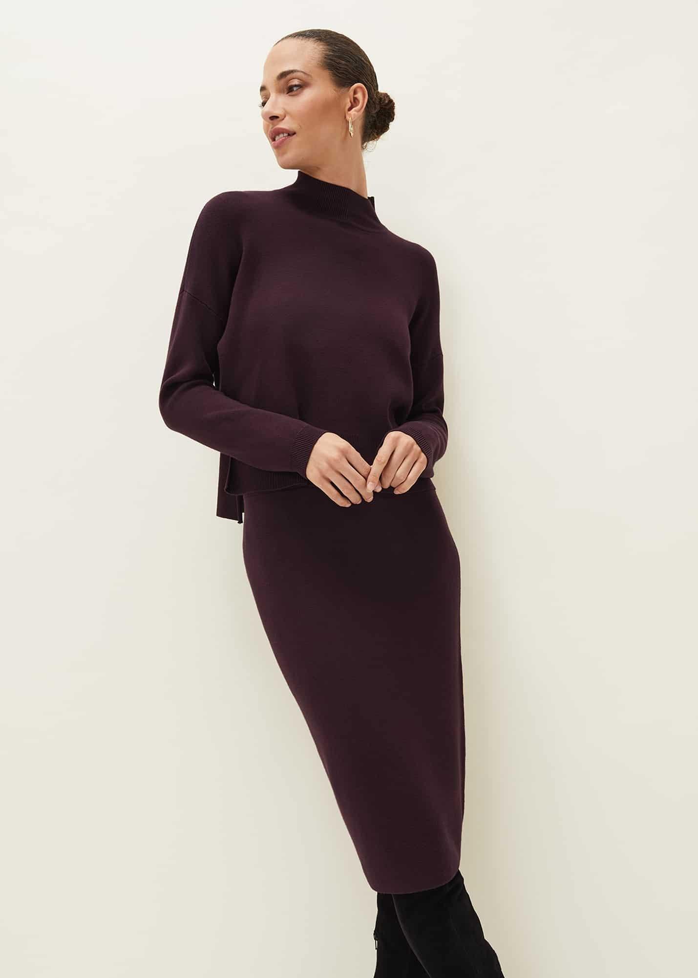 Laurea Knitted Co-Ord Skirt