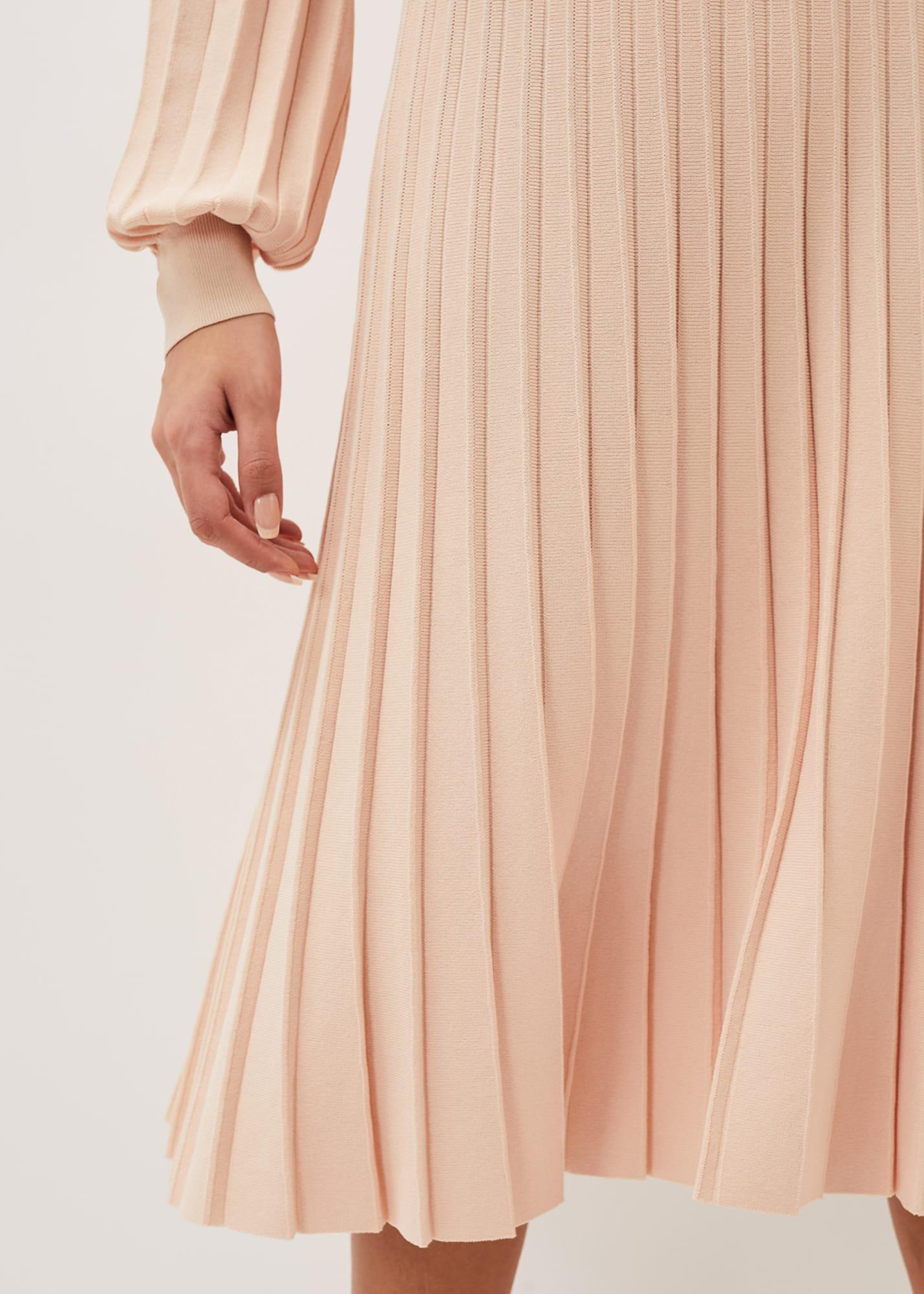 Teodora Pleat Knit Co-Ord Skirt