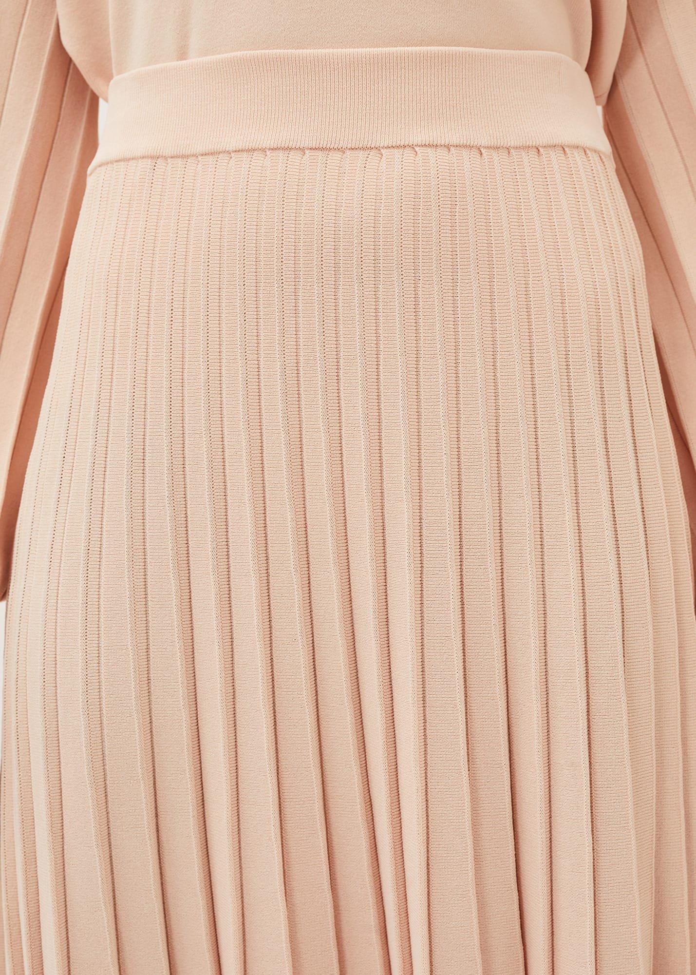 Teodora Pleat Knit Co-Ord Skirt
