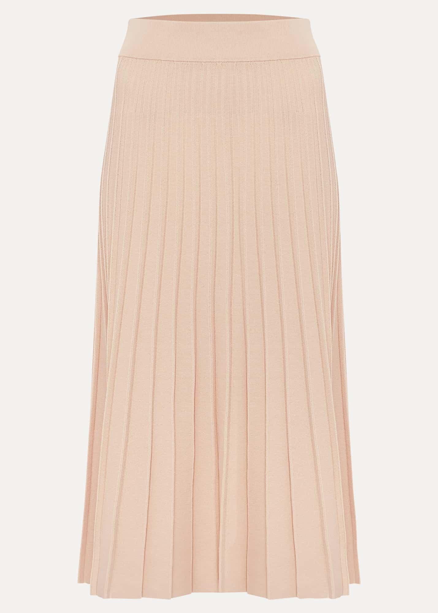 Teodora Pleat Knit Co-Ord Skirt