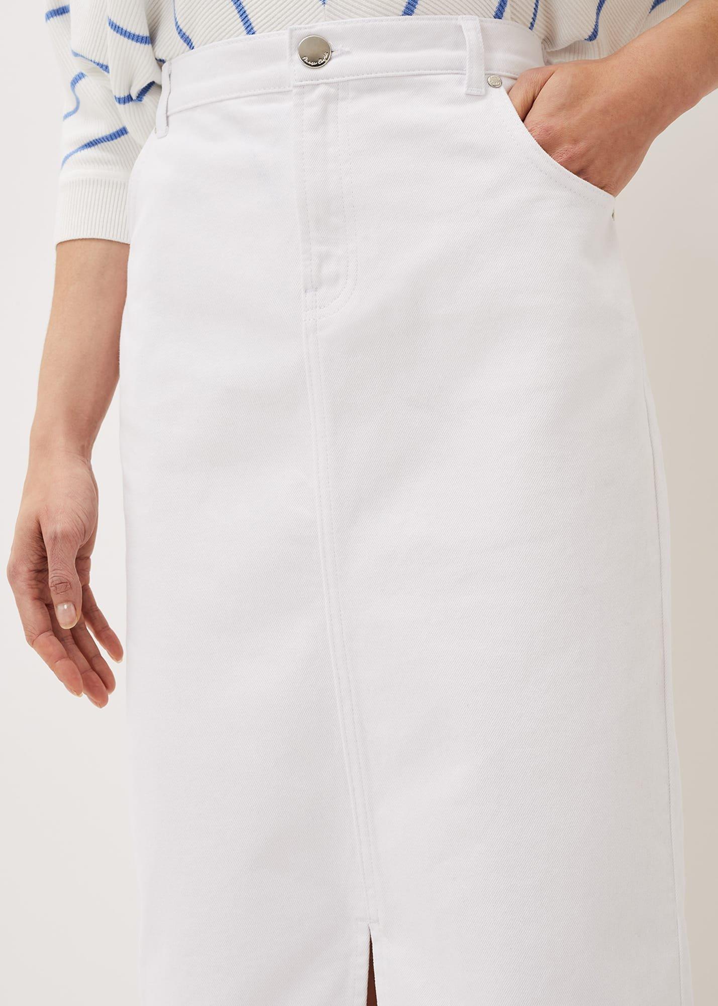 Aubrey Denim Midi Skirt