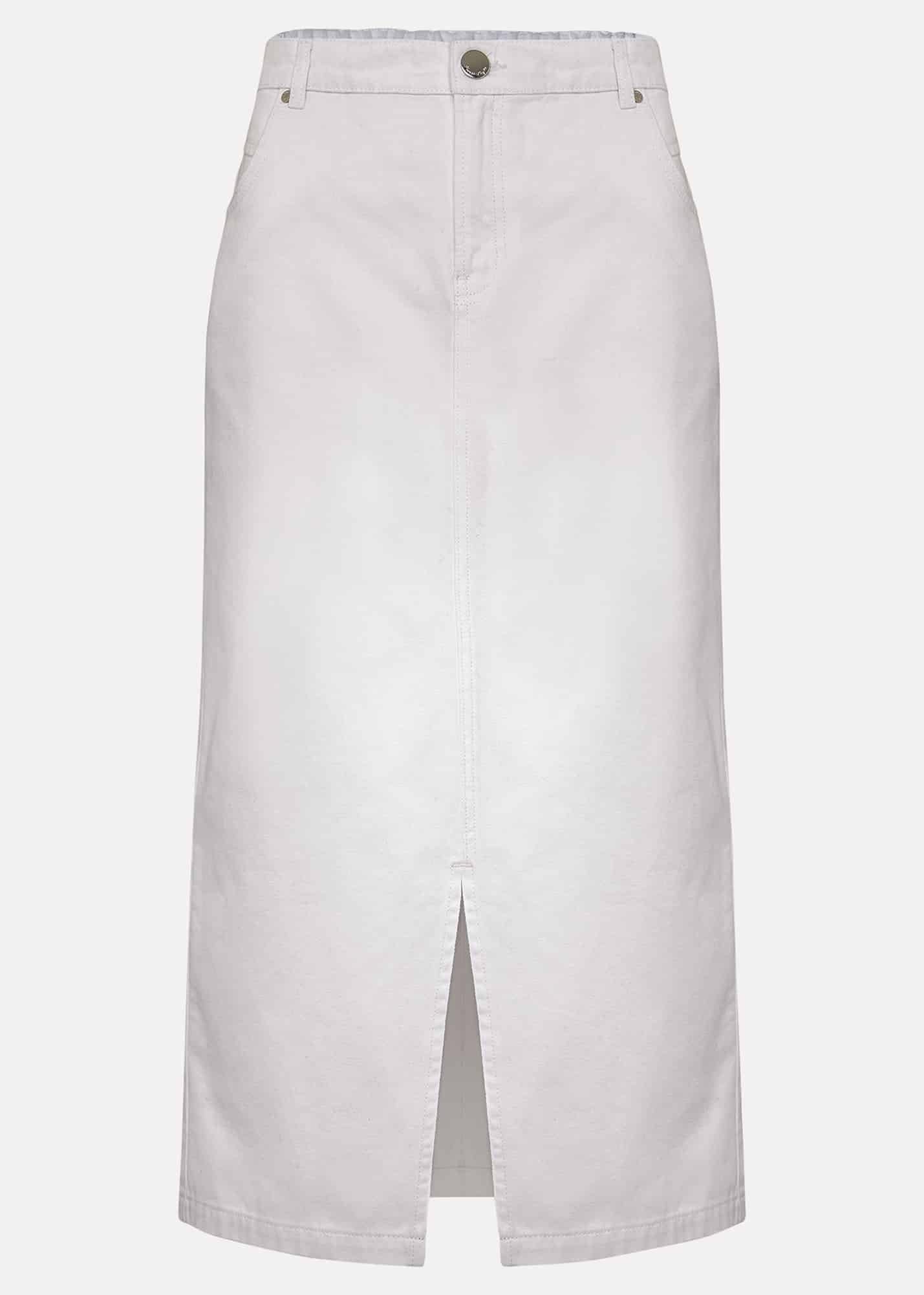 Aubrey Denim Midi Skirt