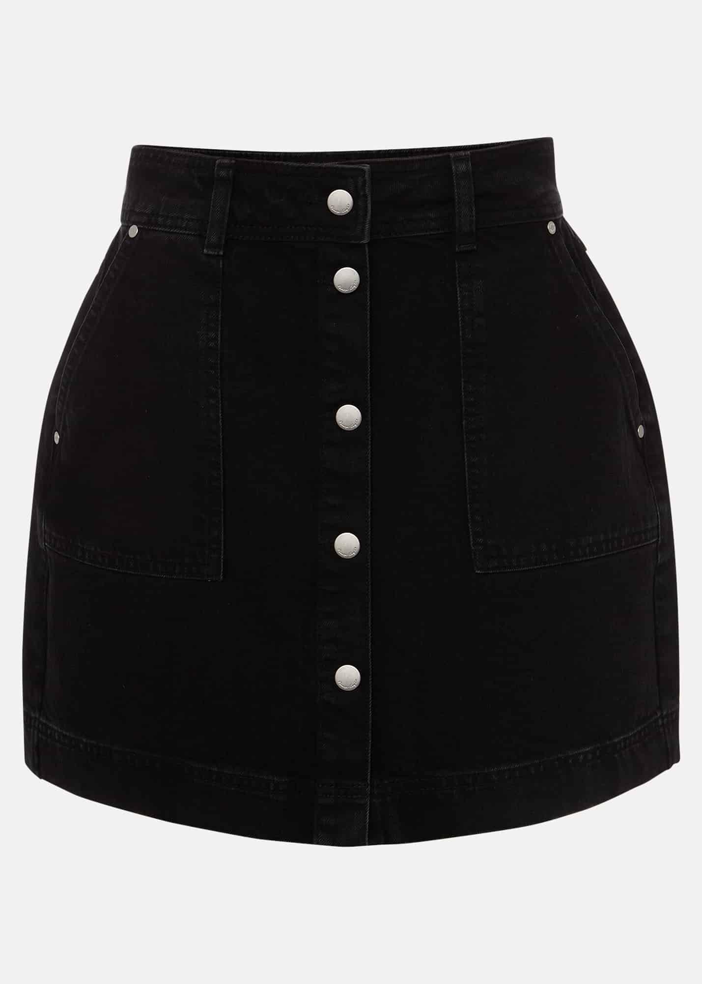 Kat Denim Mini Skirt