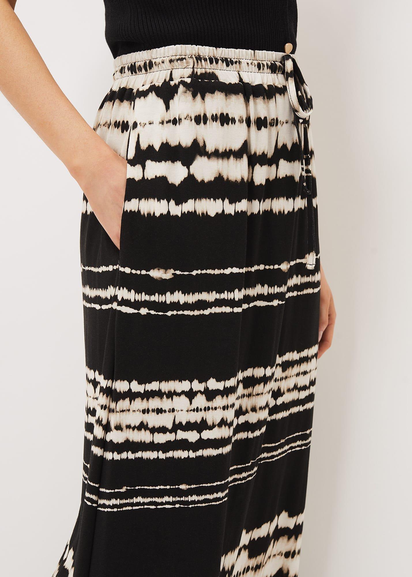 Ce Ce Tie Dye Jersey Maxi Skirt