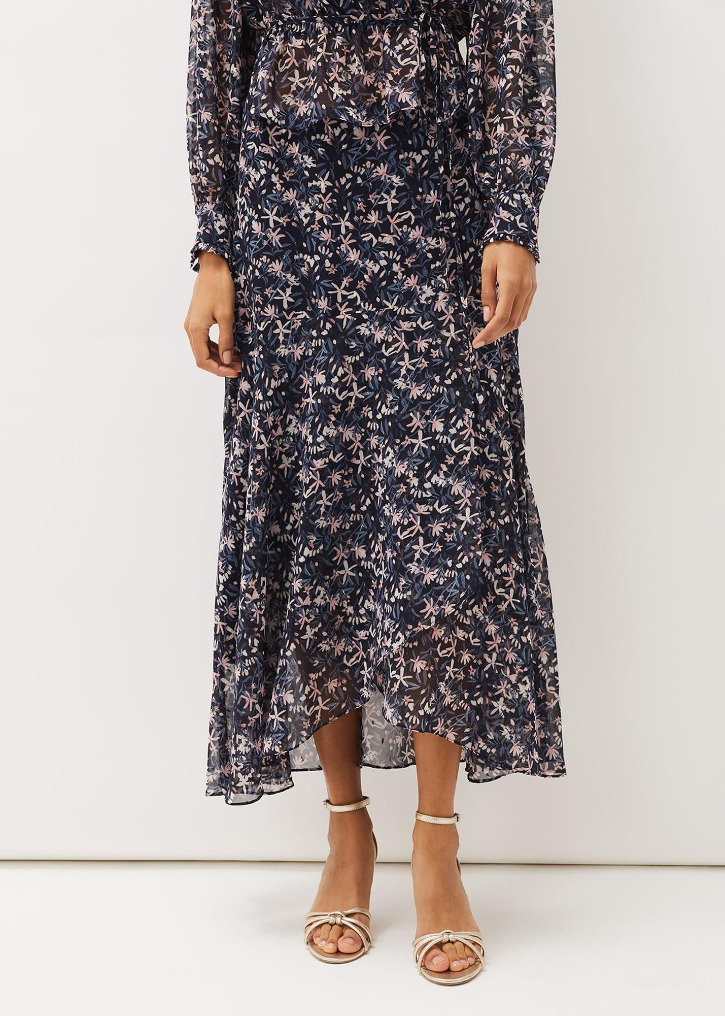 Lola Floral Co-Ord Maxi Skirt