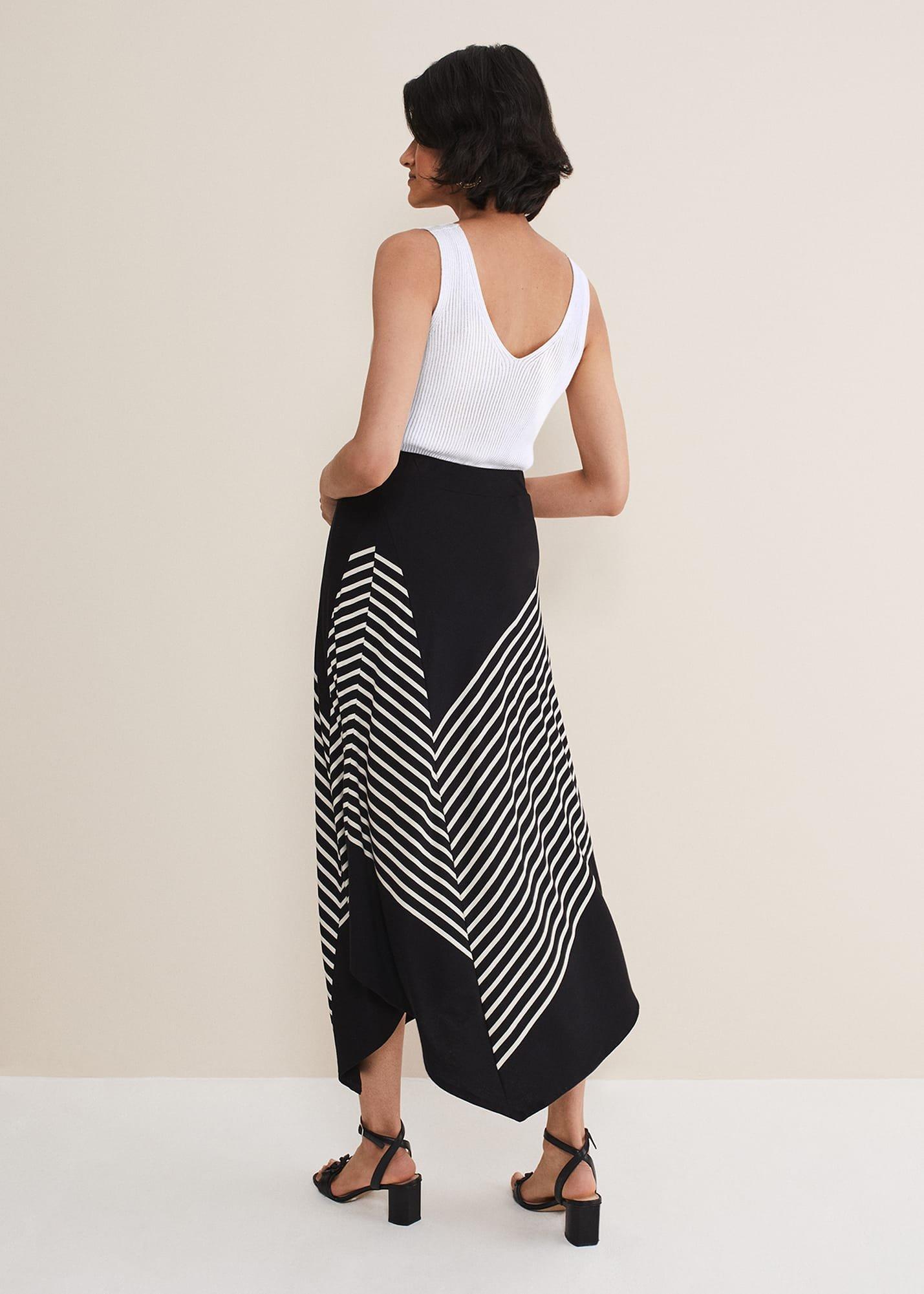 Veritty Stripe Skirt