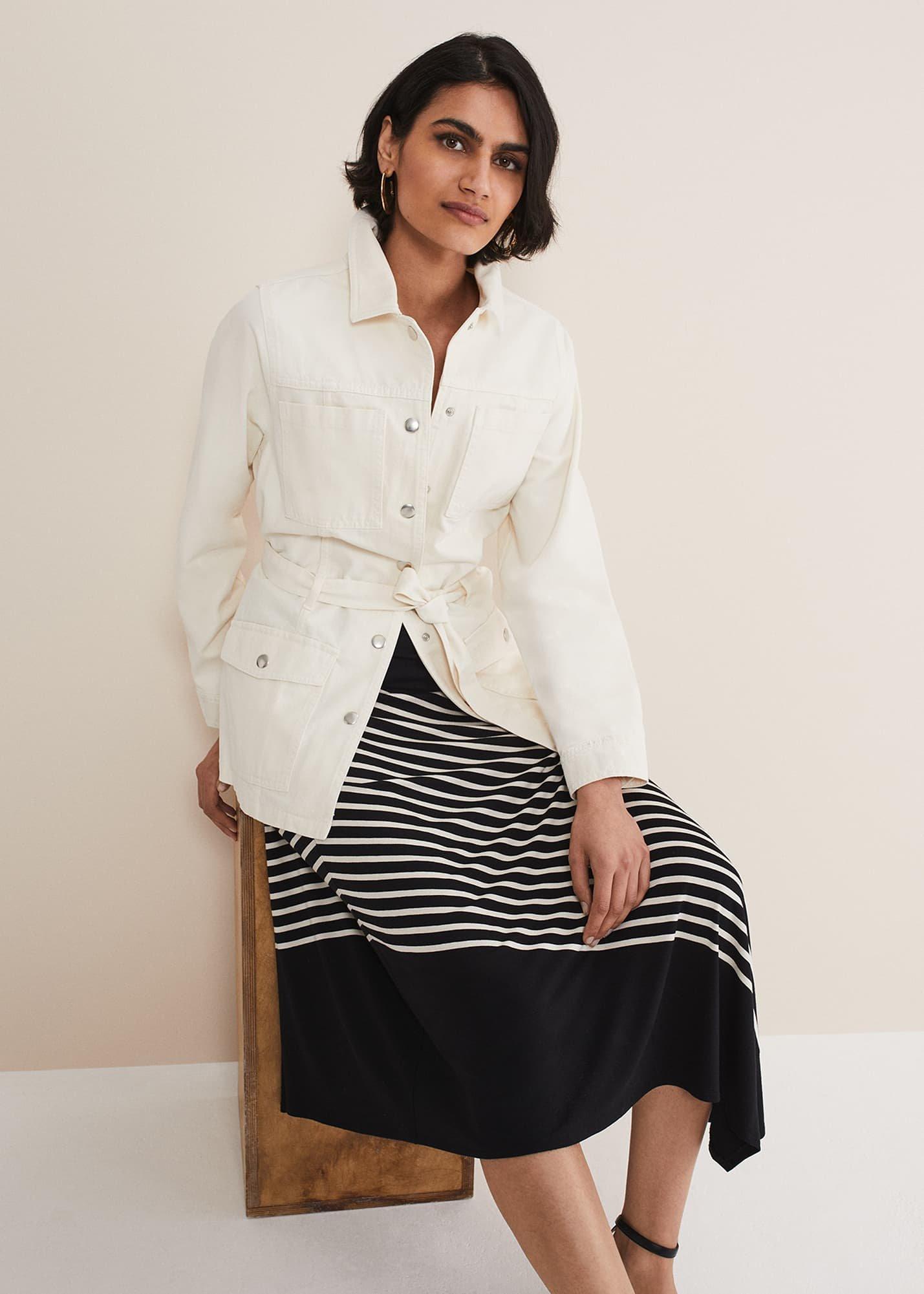 Veritty Stripe Skirt
