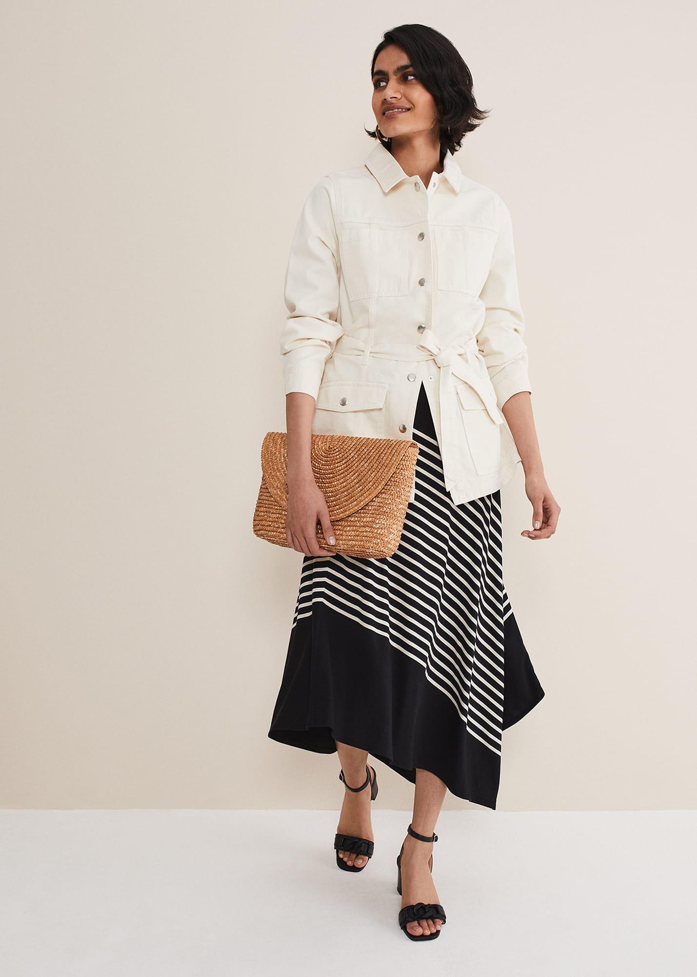Veritty Stripe Skirt