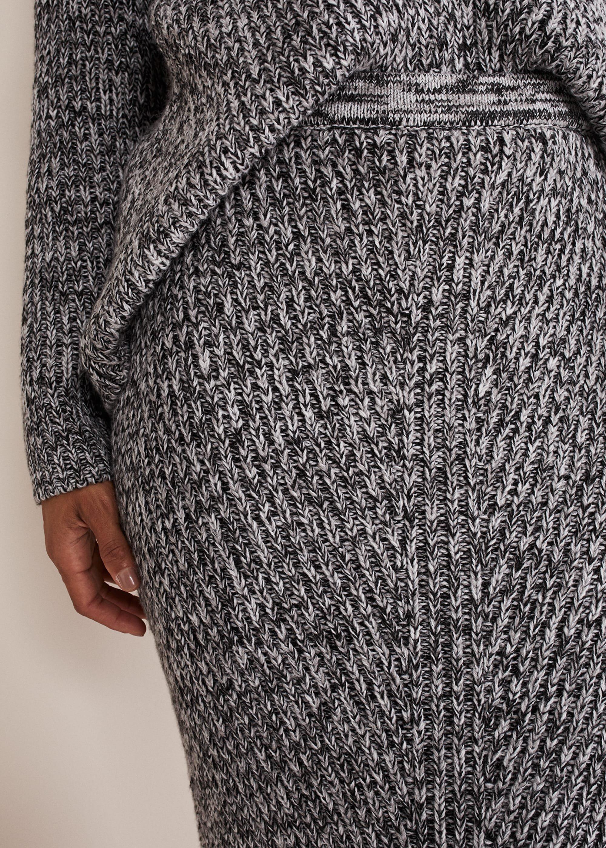 Marina Flecked Coord Knitted Skirt