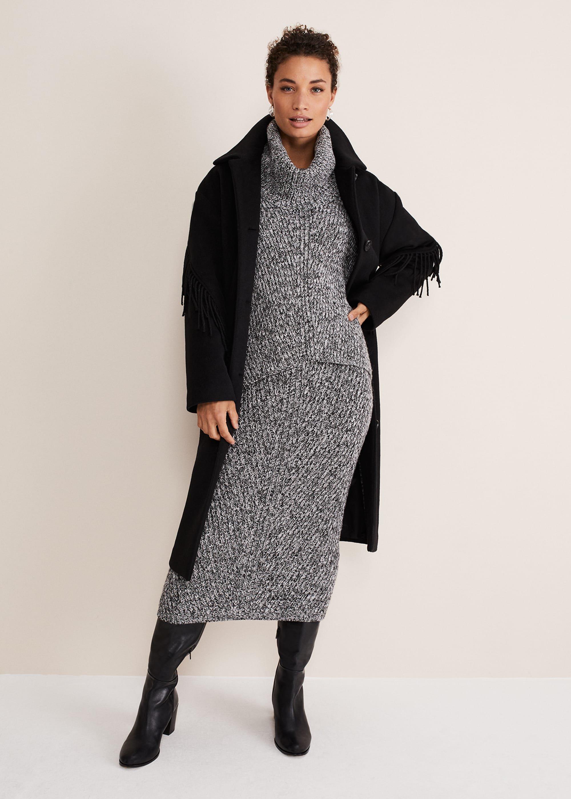 Marina Flecked Coord Knitted Skirt