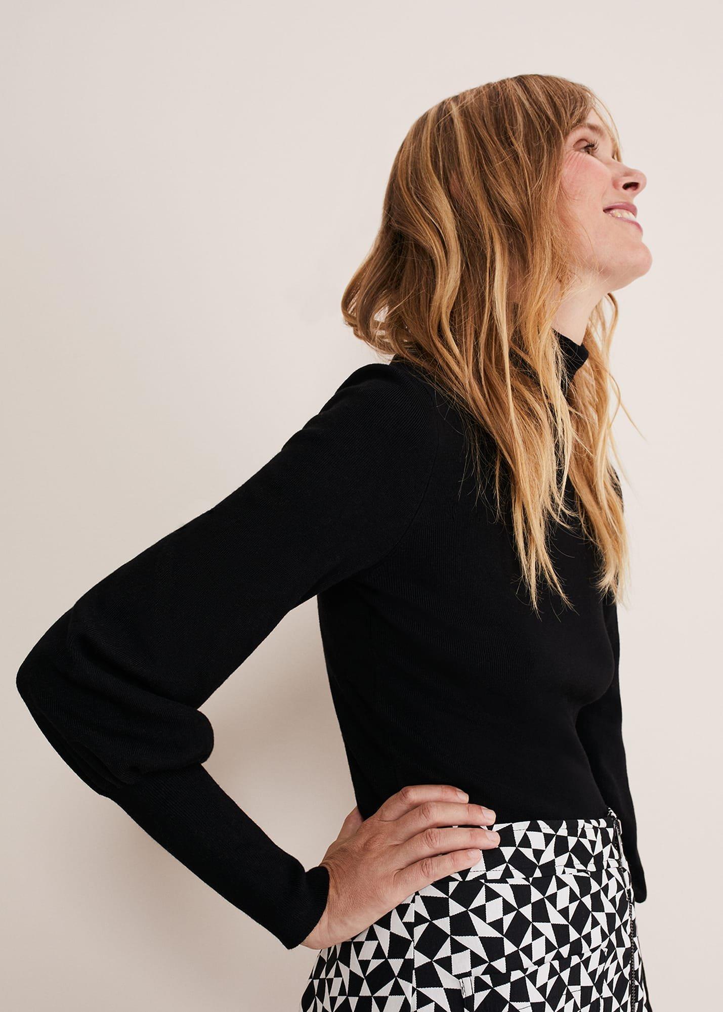 Bregitta Geo Mini Jacquard Skirt
