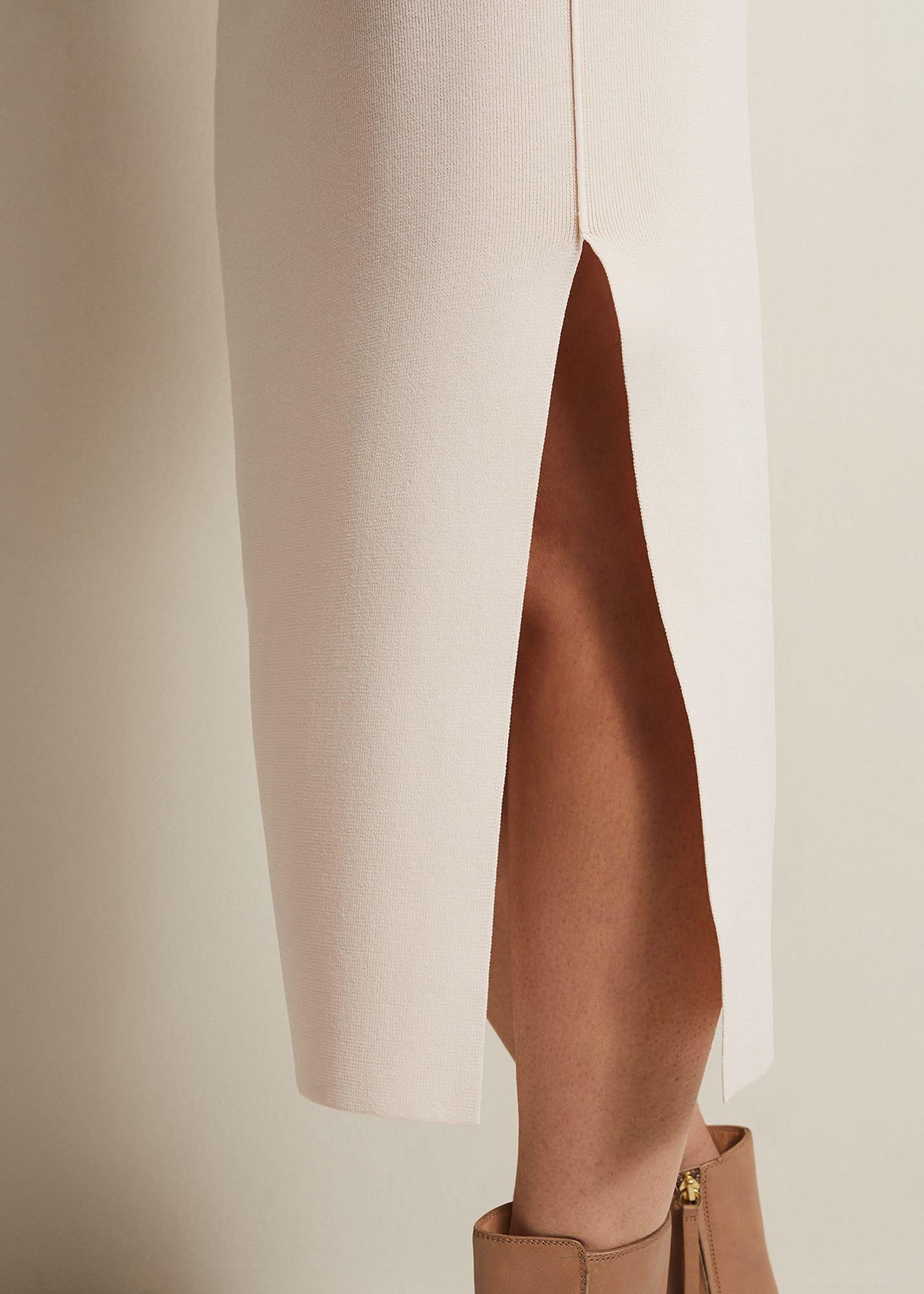 Zaria Knitted Midi Skirt