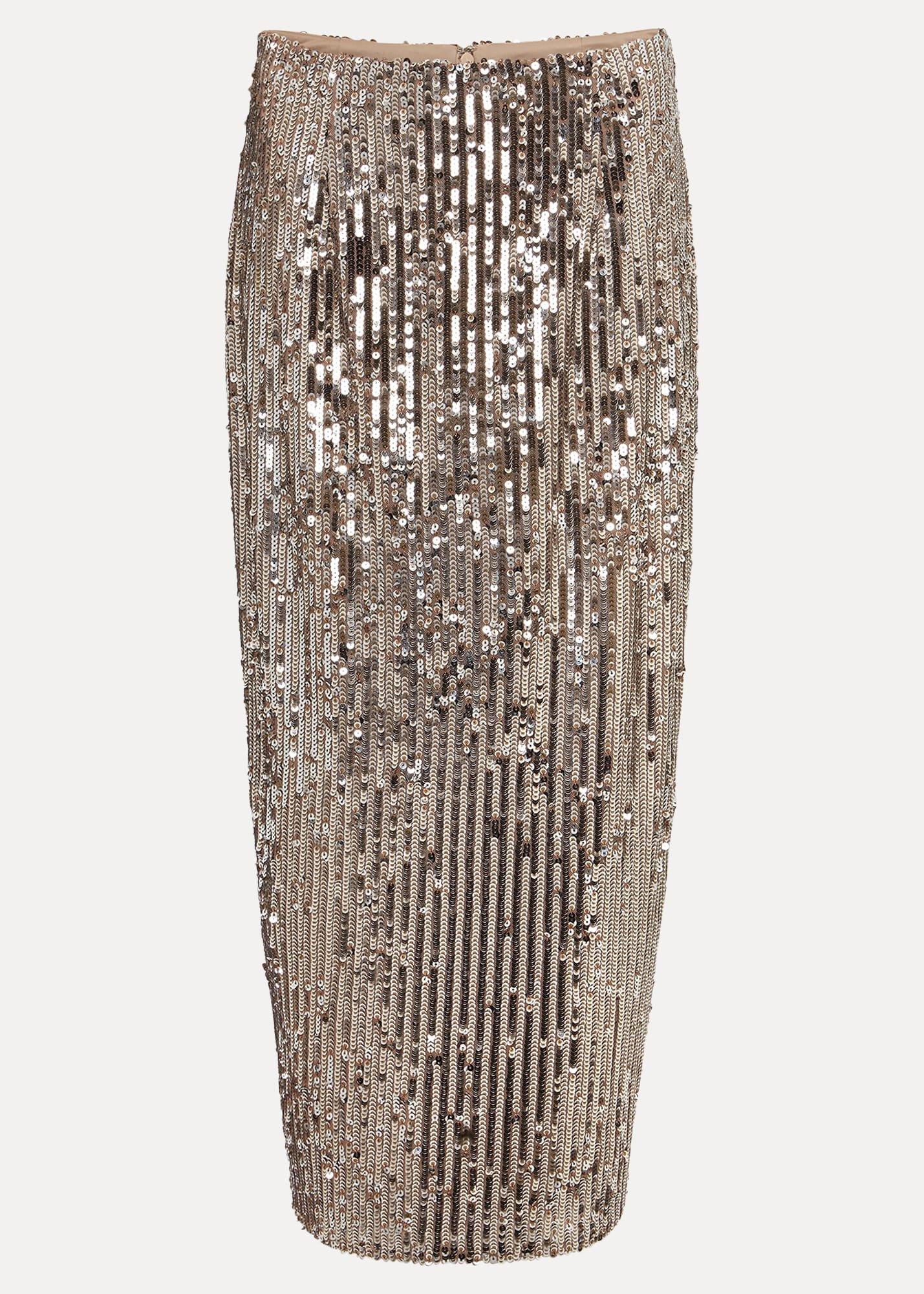 Milani Sequin Pencil Midi Skirt