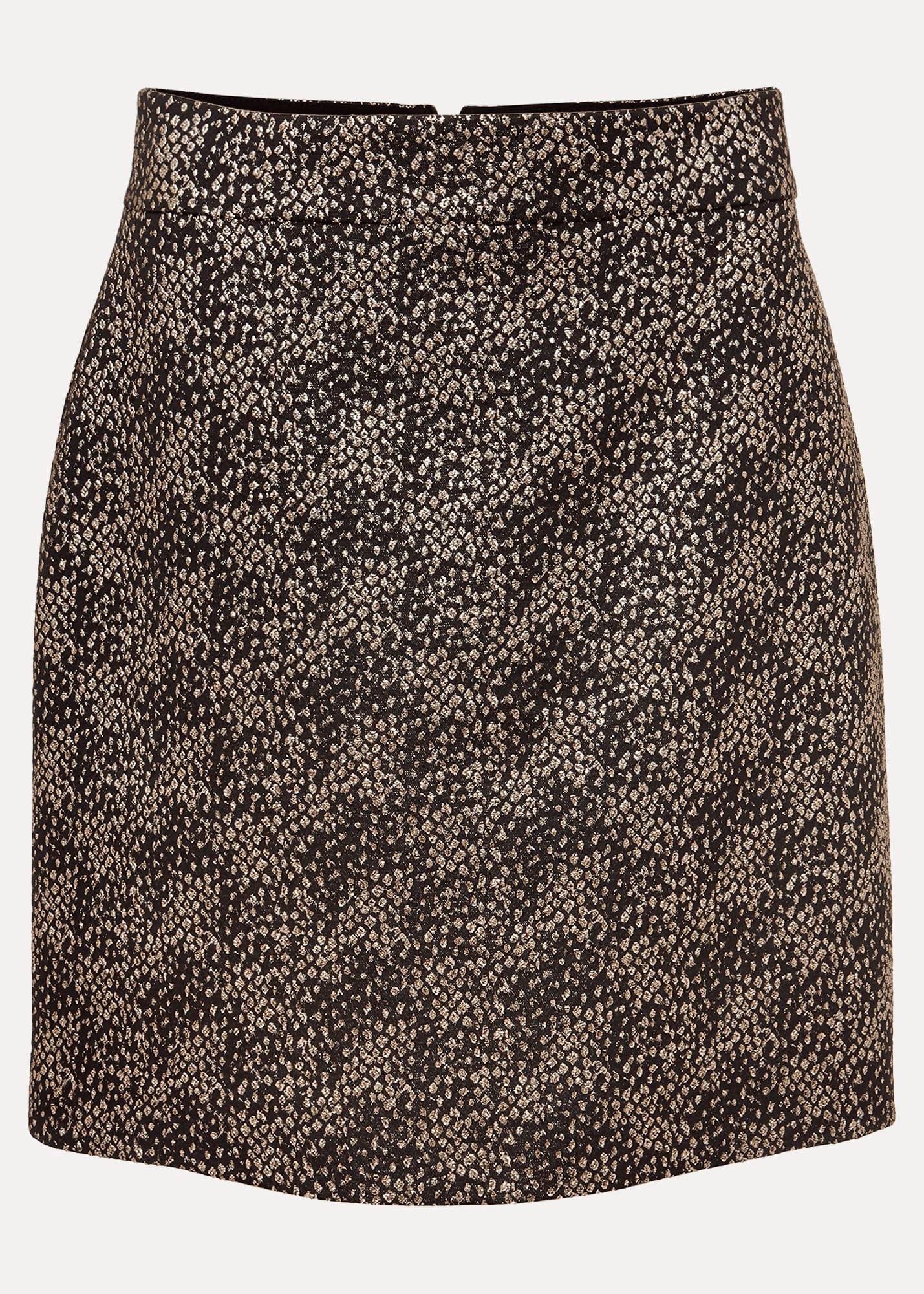 Kilah Jacquard Mini Skirt