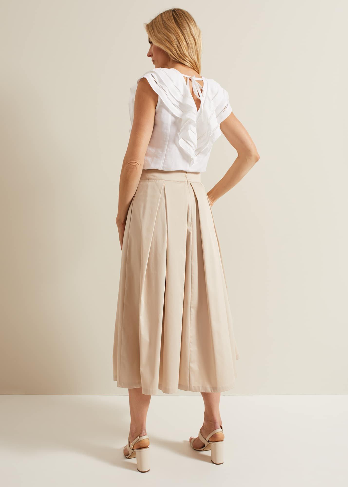Trinity Pleated Skirt
