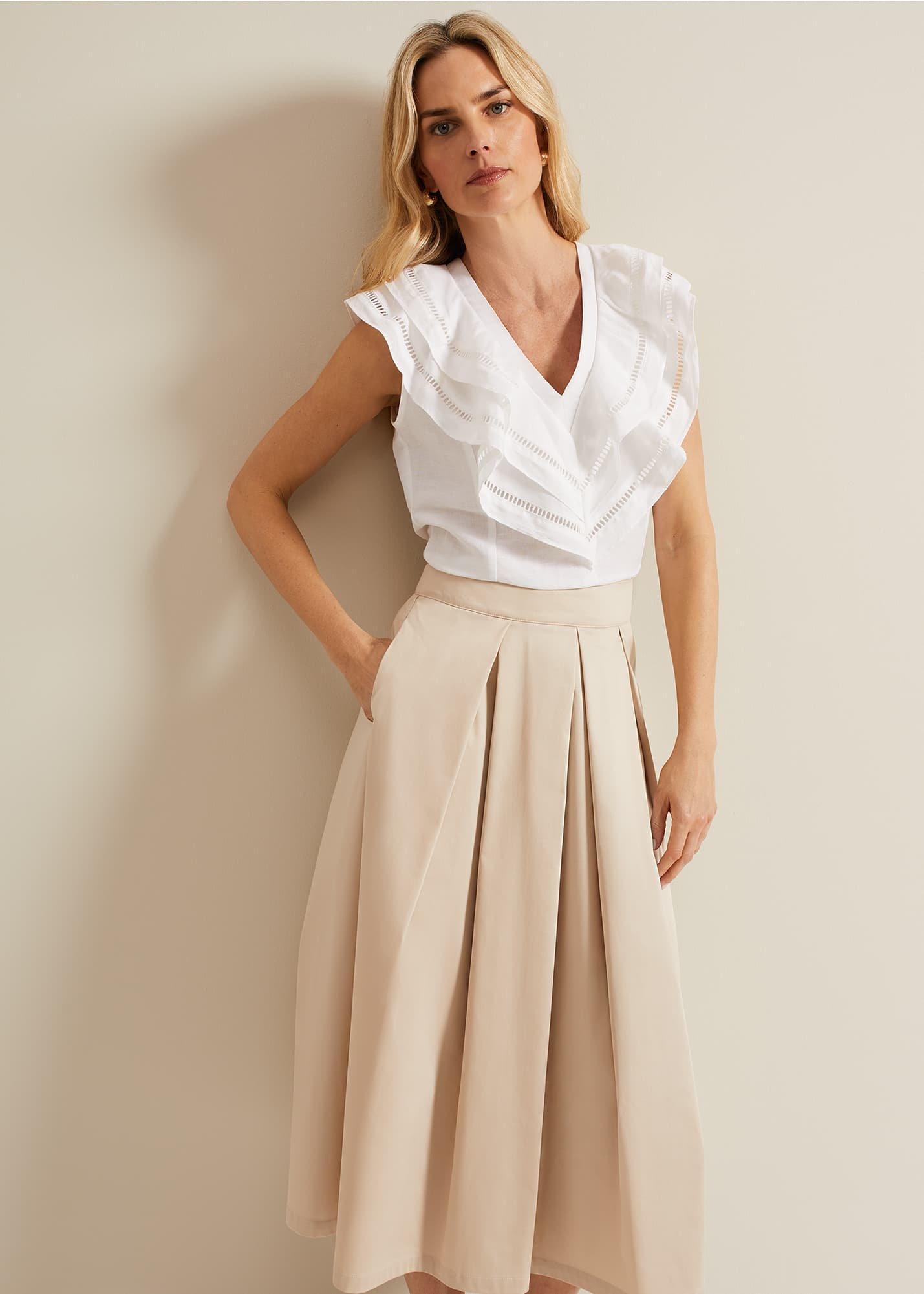 Trinity Pleated Skirt