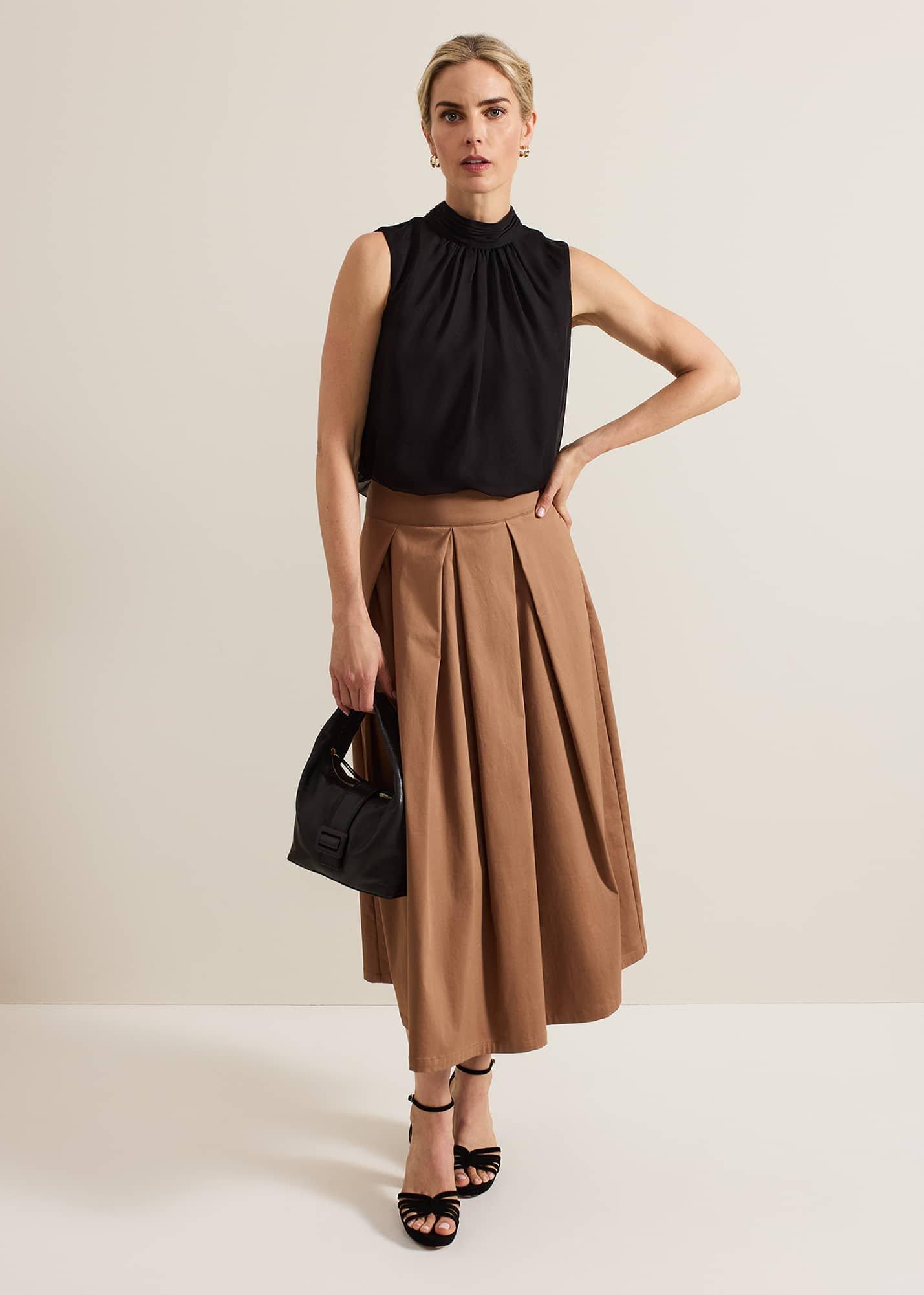 Trinity Pleated Skirt