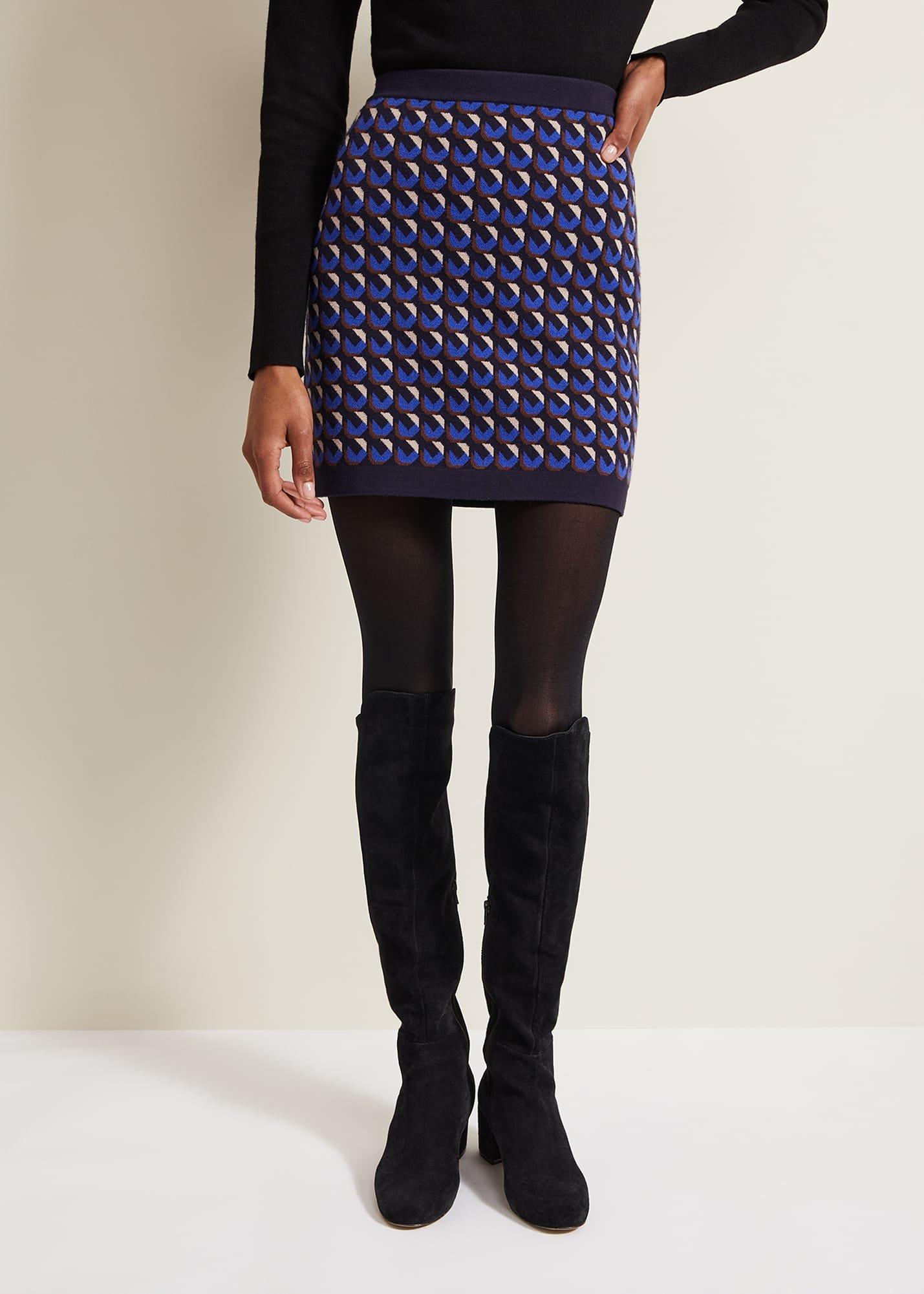 Nicole Geo Twin Set Skirt