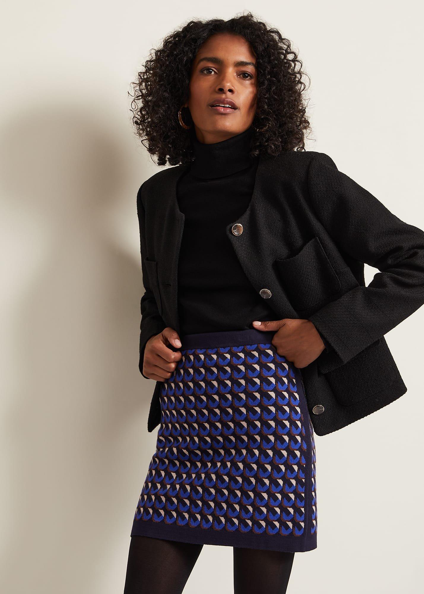 Nicole Geo Twin Set Skirt | Phase Eight UK |