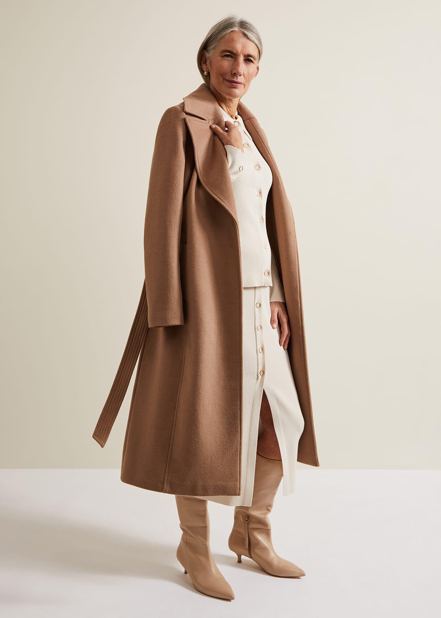 Irina Button Front Rib Skirt