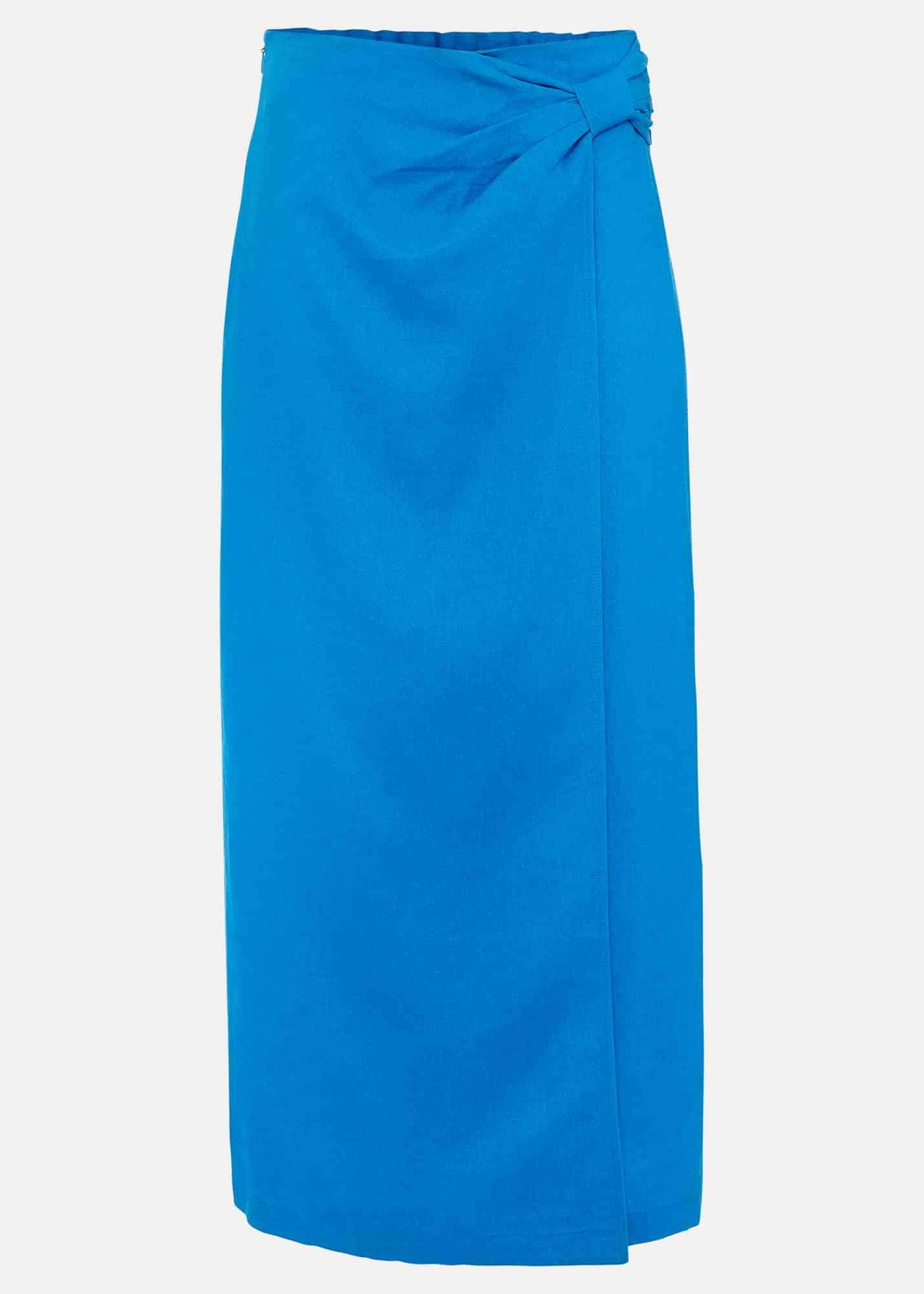 Hayden Linen Wrap Skirt