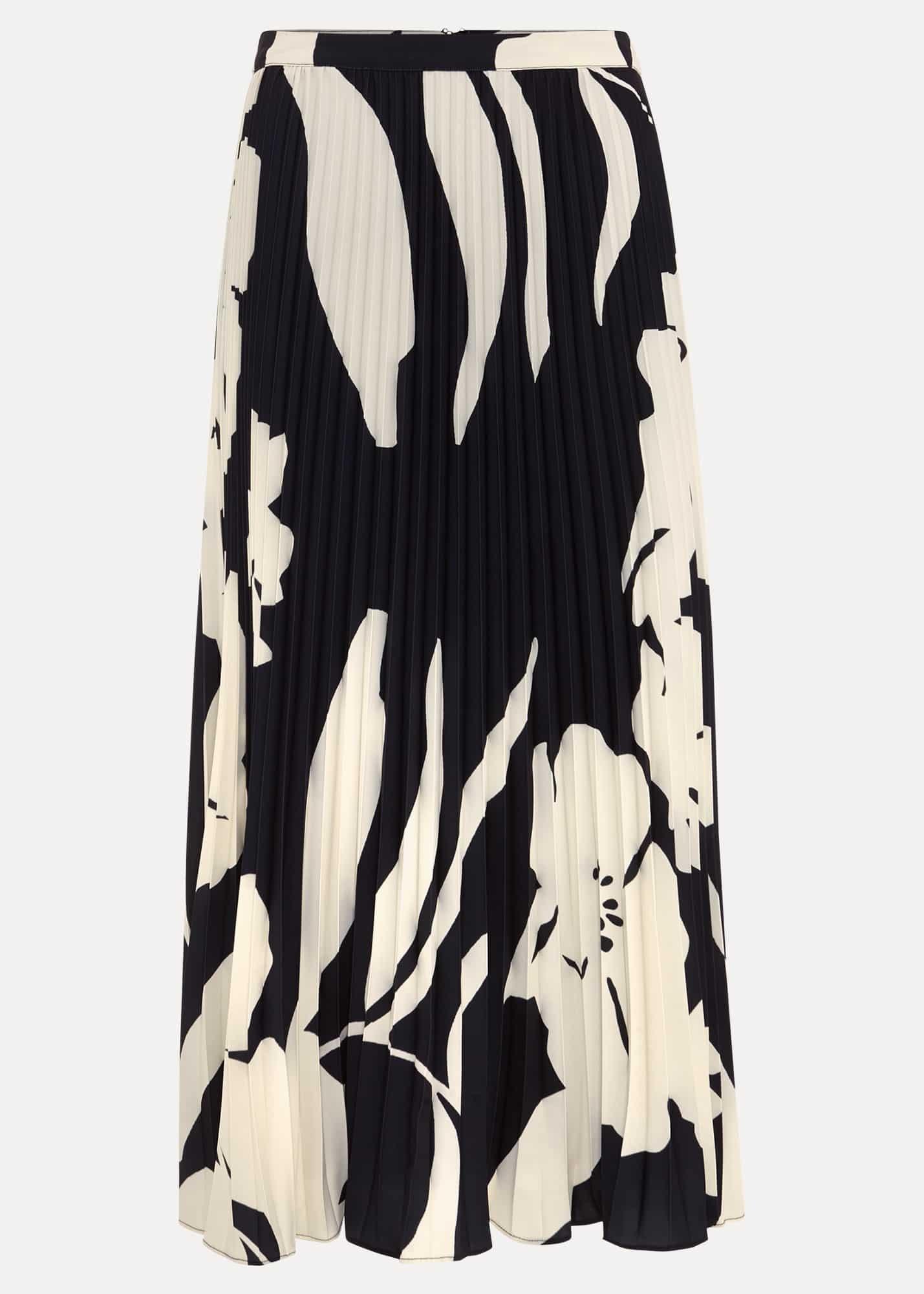 Elmina Floral Pleated Skirt
