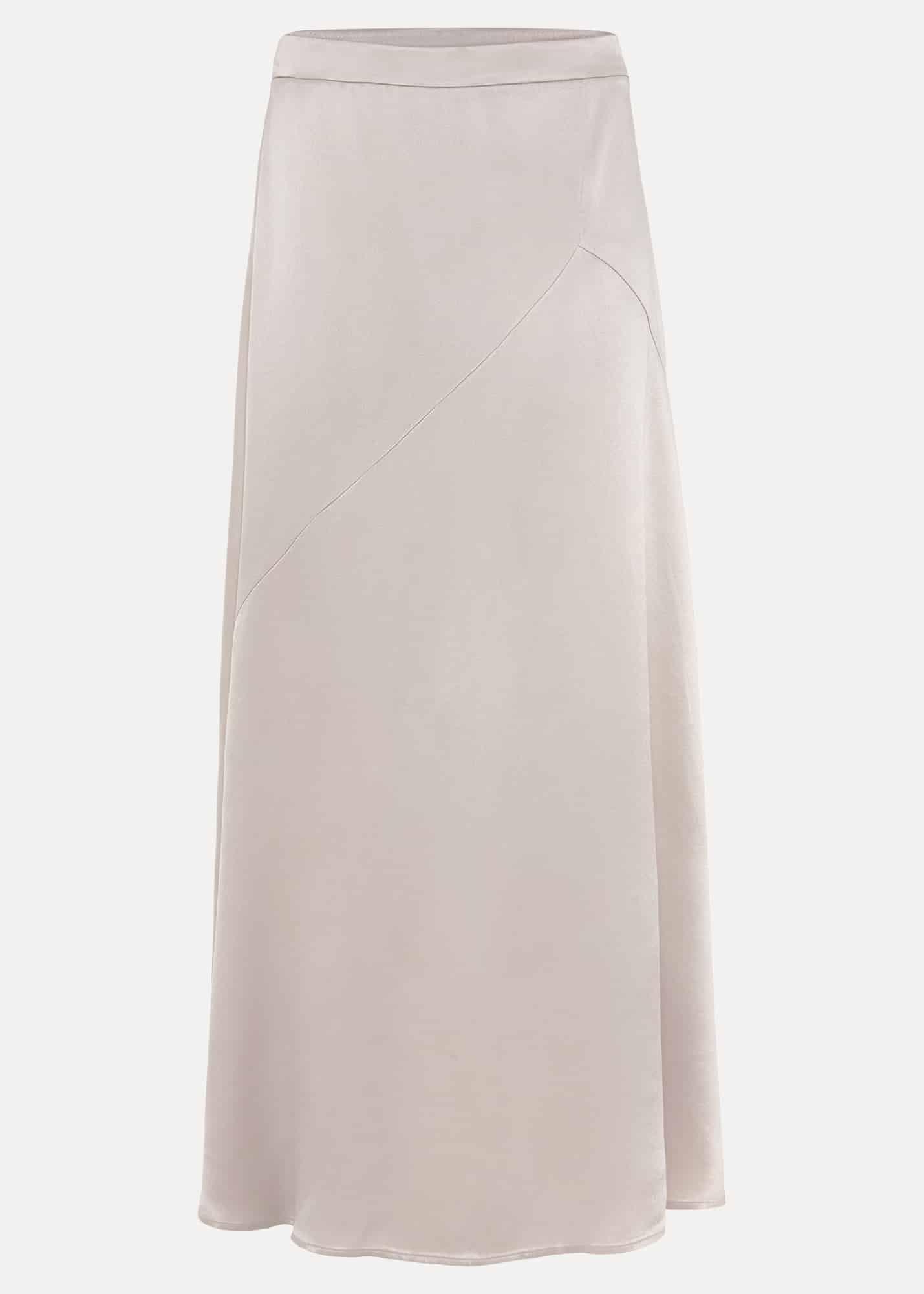 Ophelia Satin Midi Skirt