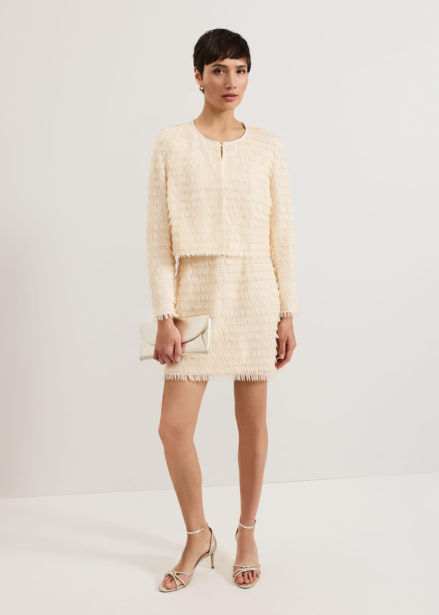 Dolly Fringe Mini Skirt