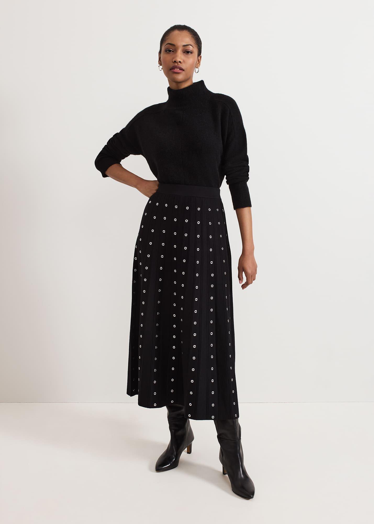 Emilia Eyelet Skirt